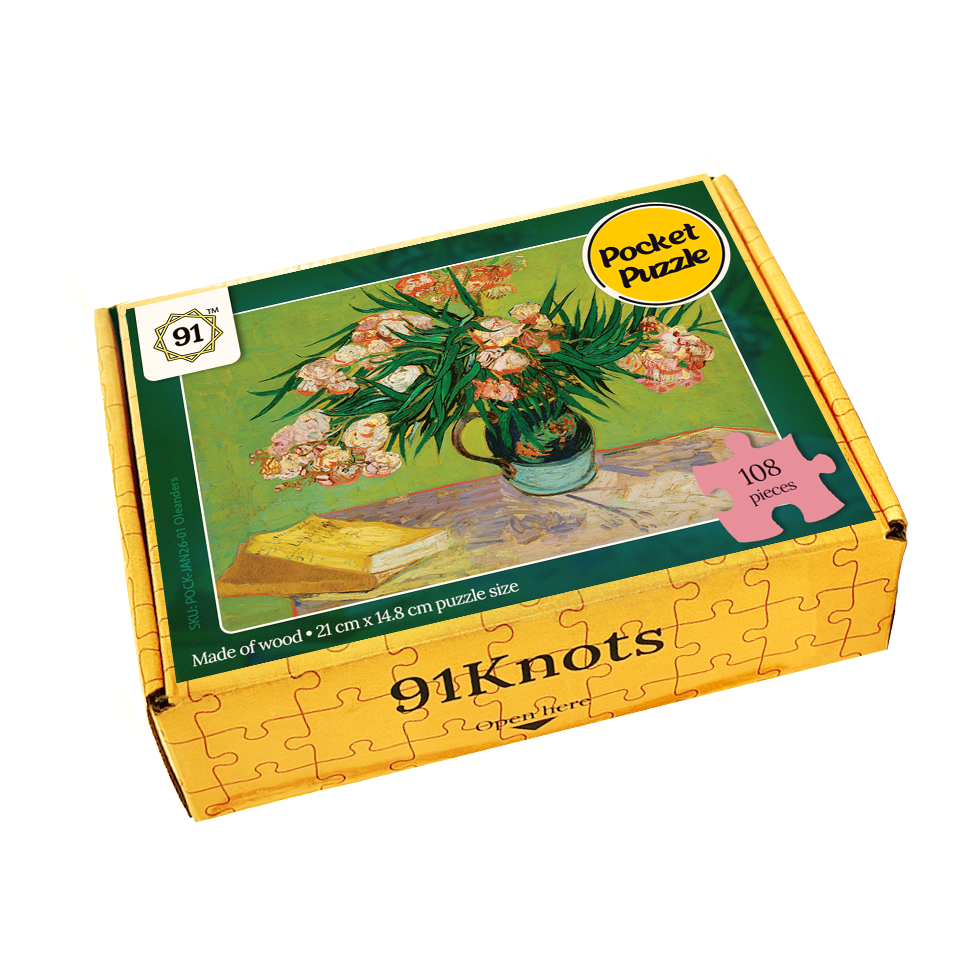 Oleanders (1888) Pocket Puzzle