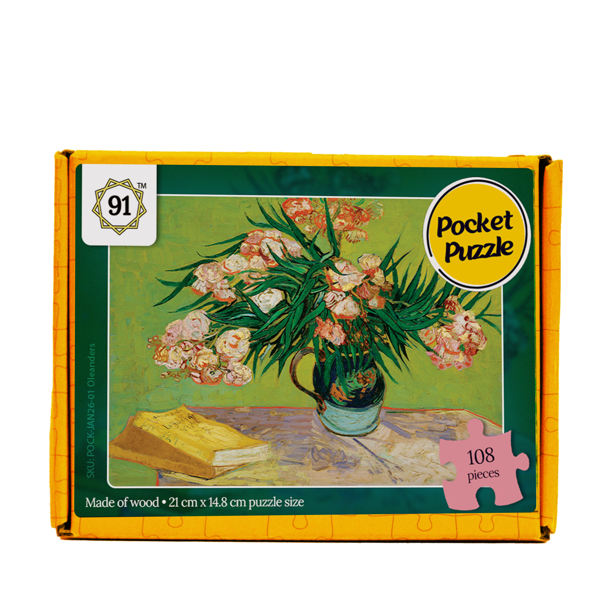 Oleanders (1888) Pocket Puzzle