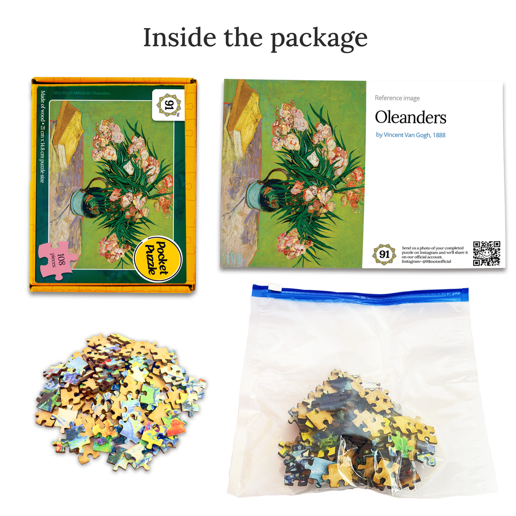 Oleanders (1888) Pocket Puzzle