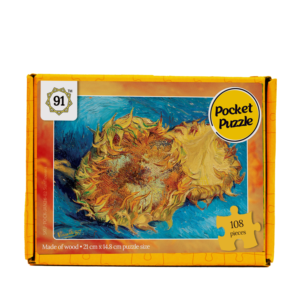 Sunflowers (1887) Pocket Puzzle