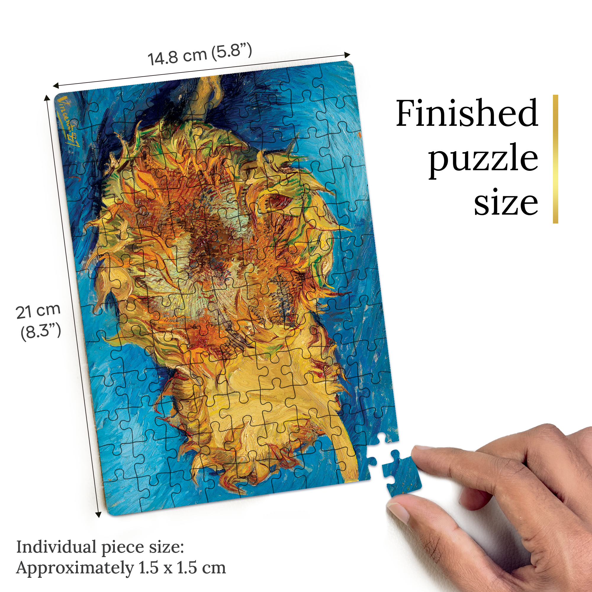 Sunflowers (1887) Pocket Puzzle