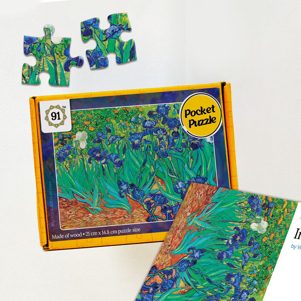 Irises (1889) Pocket Puzzle