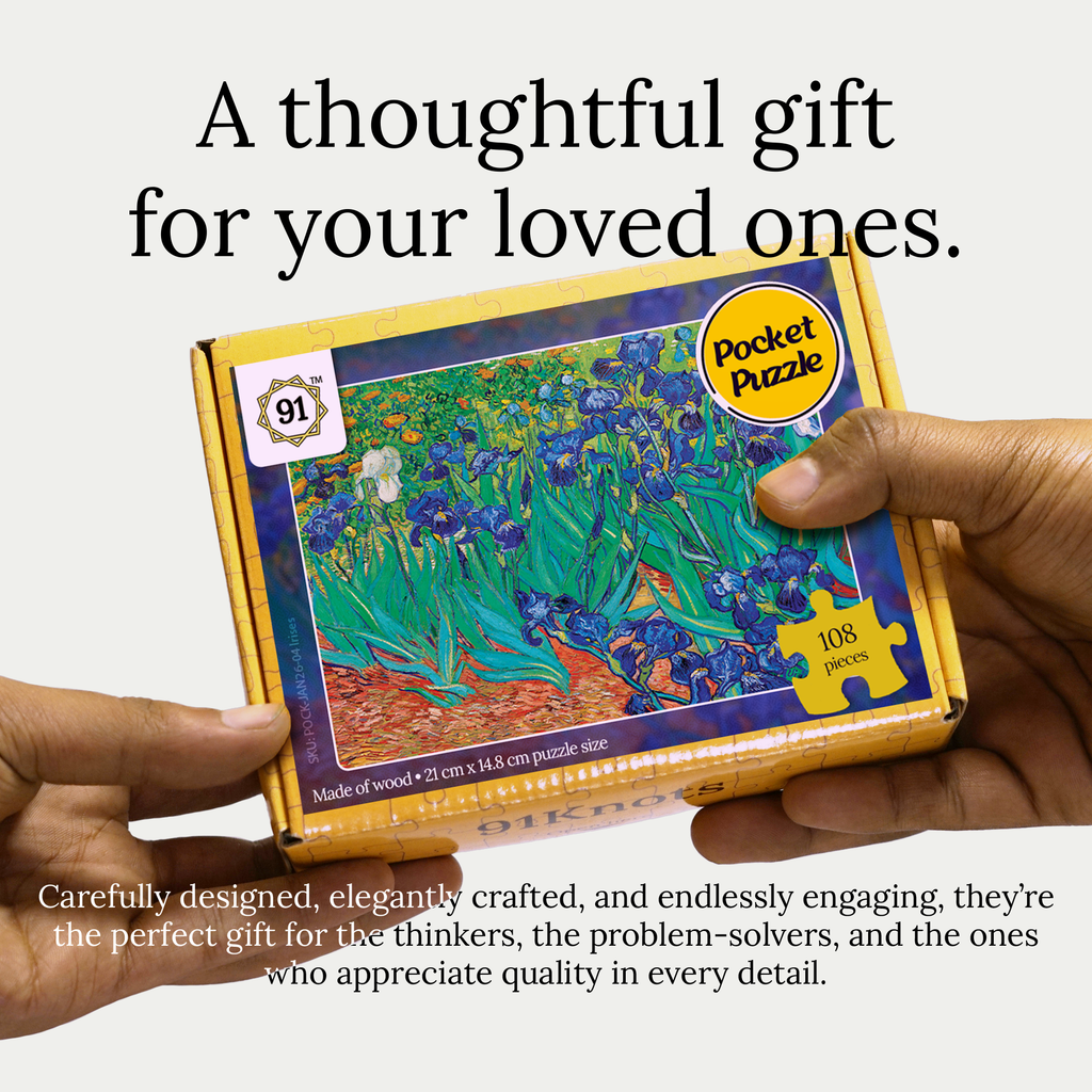 Irises (1889) Pocket Puzzle