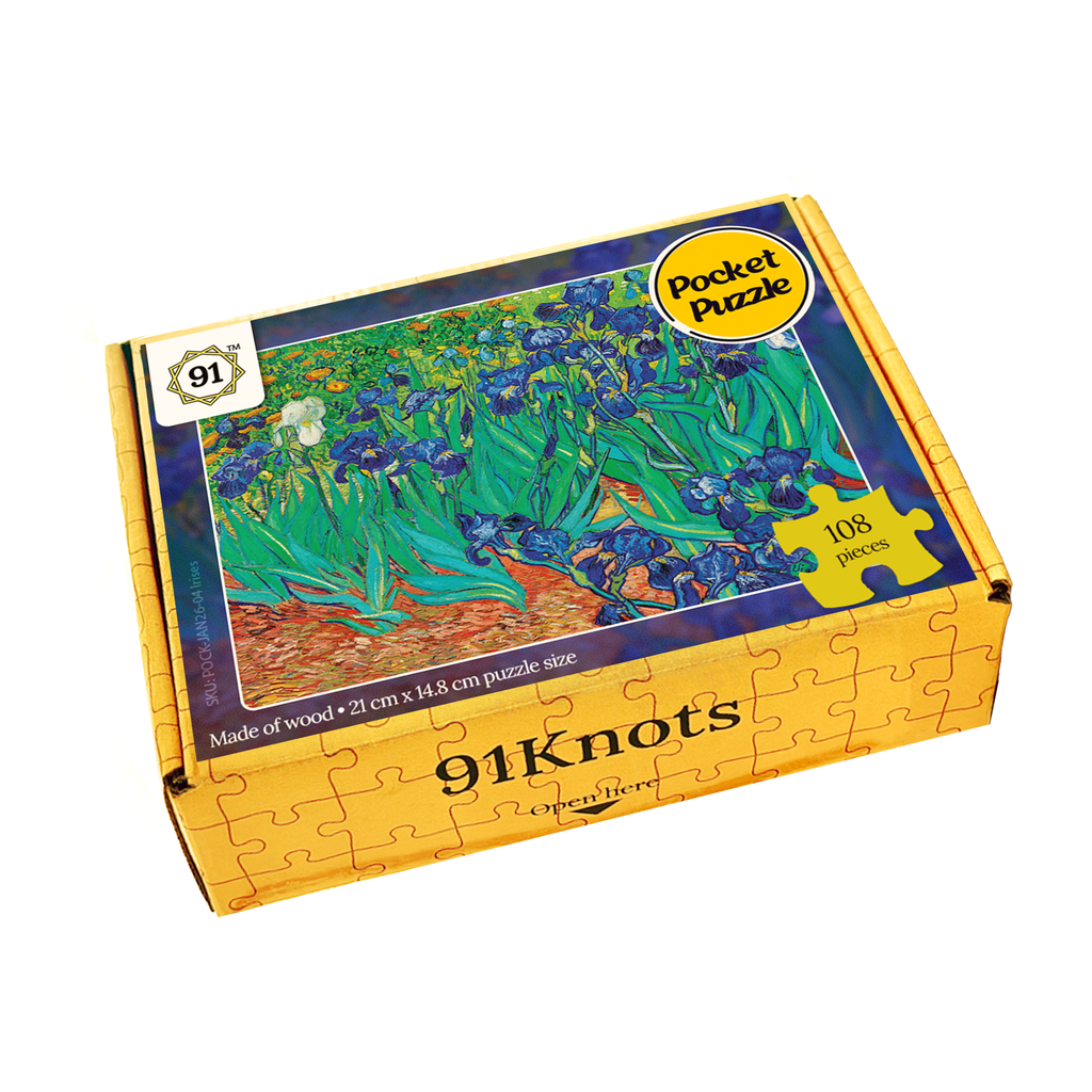 Irises (1889) Pocket Puzzle