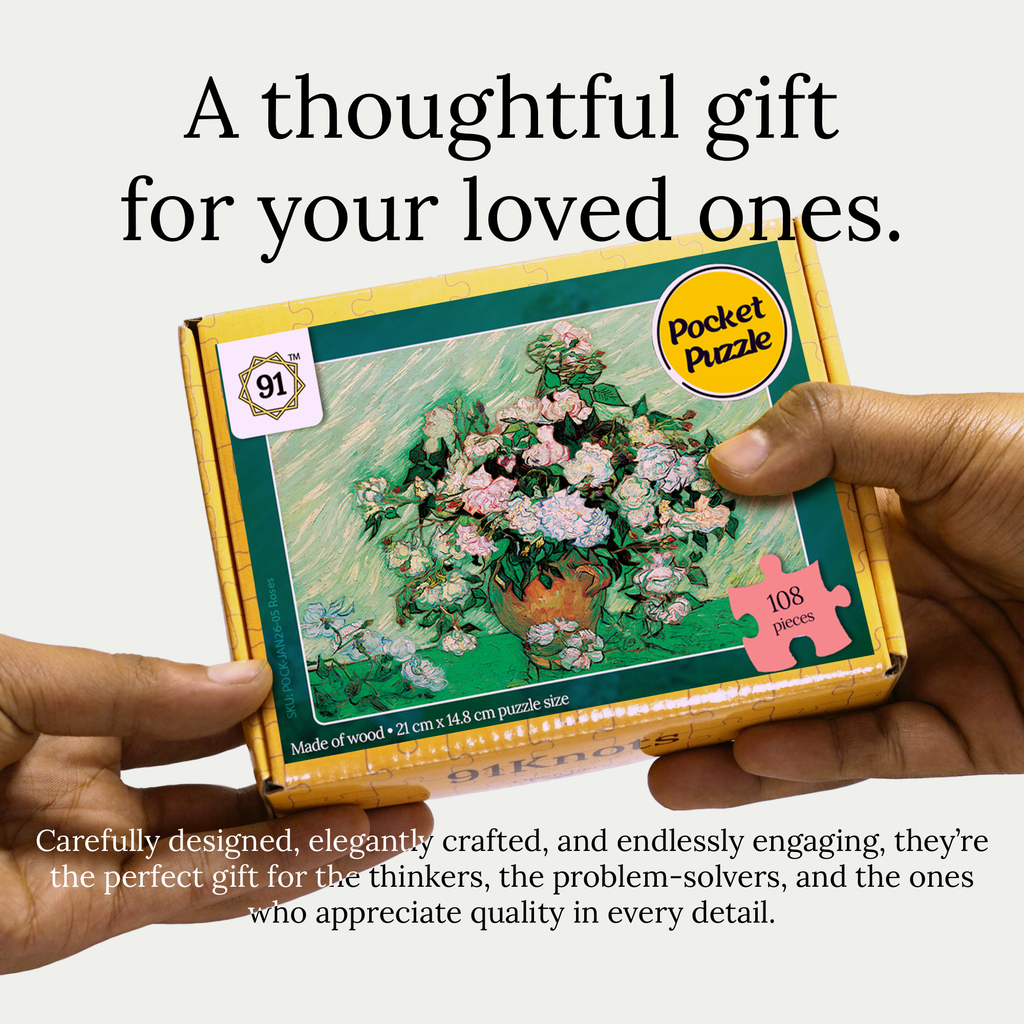 Roses (1890) Pocket Puzzle