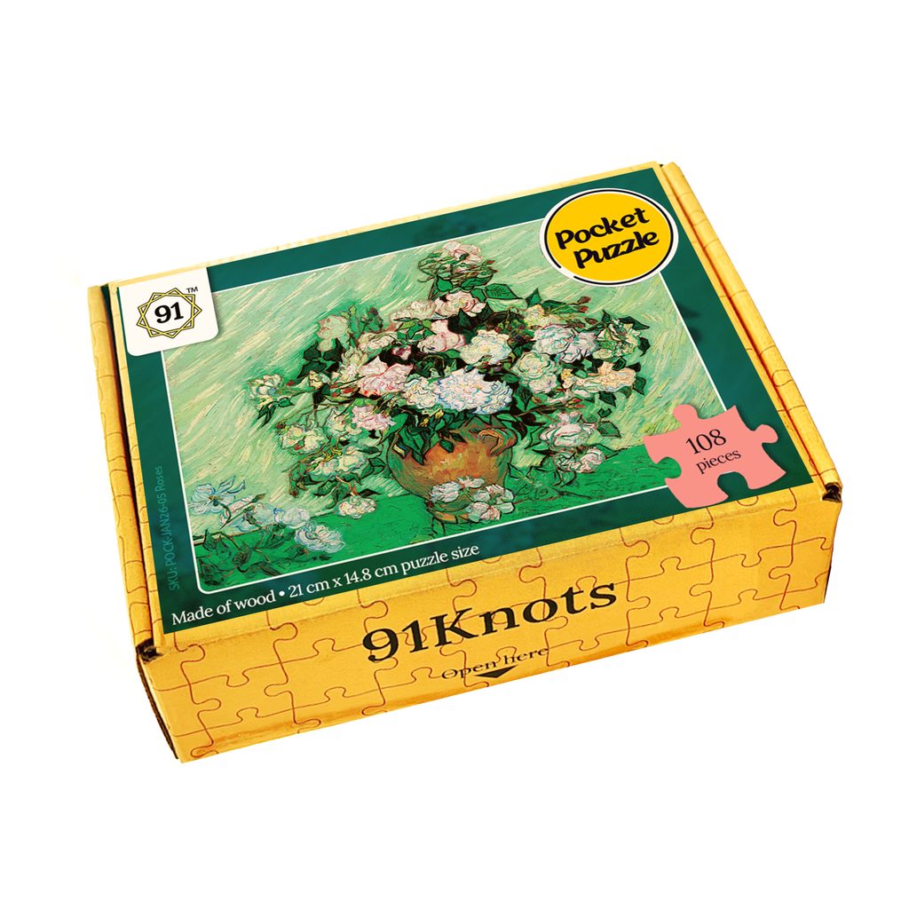Roses (1890) Pocket Puzzle