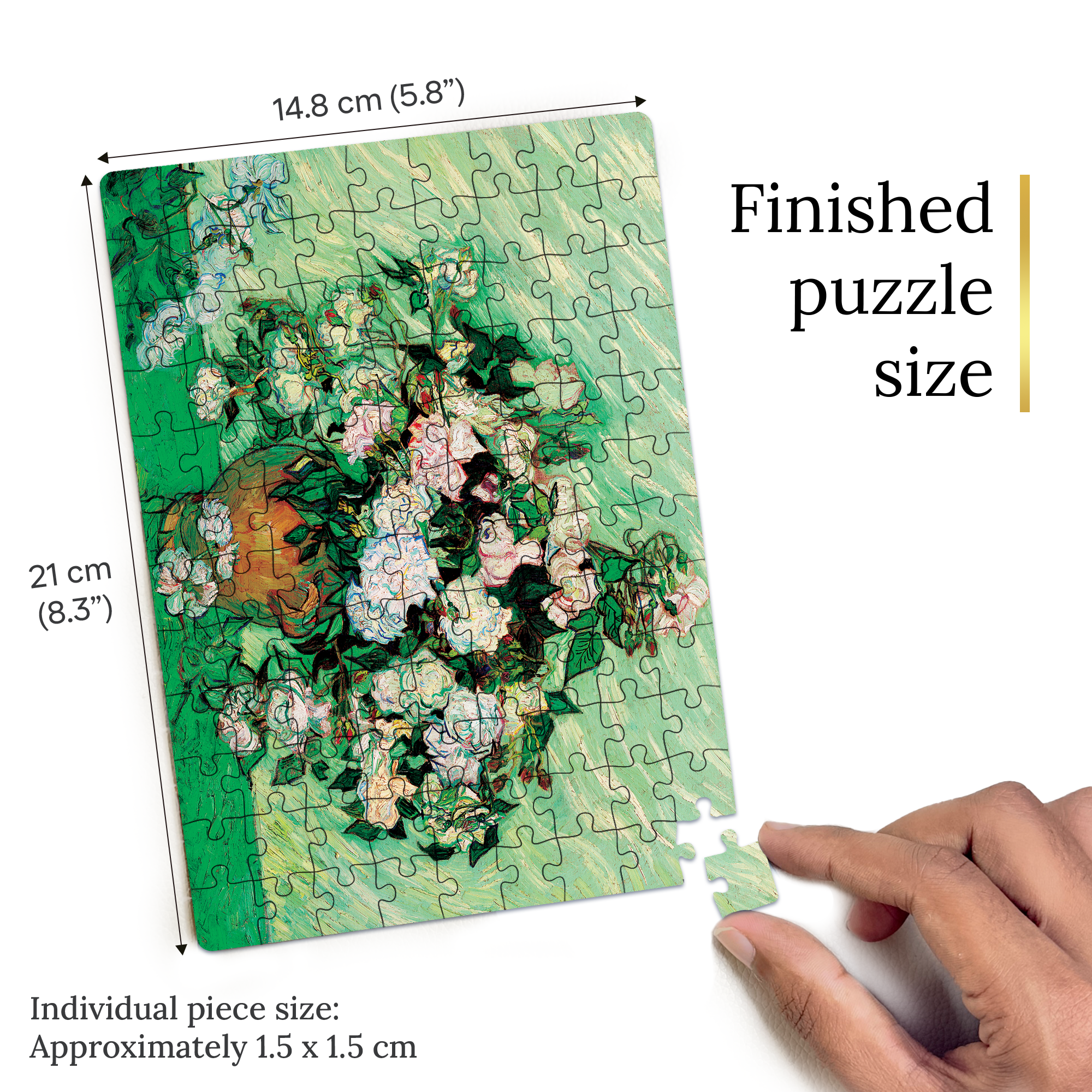 Roses (1890) Pocket Puzzle