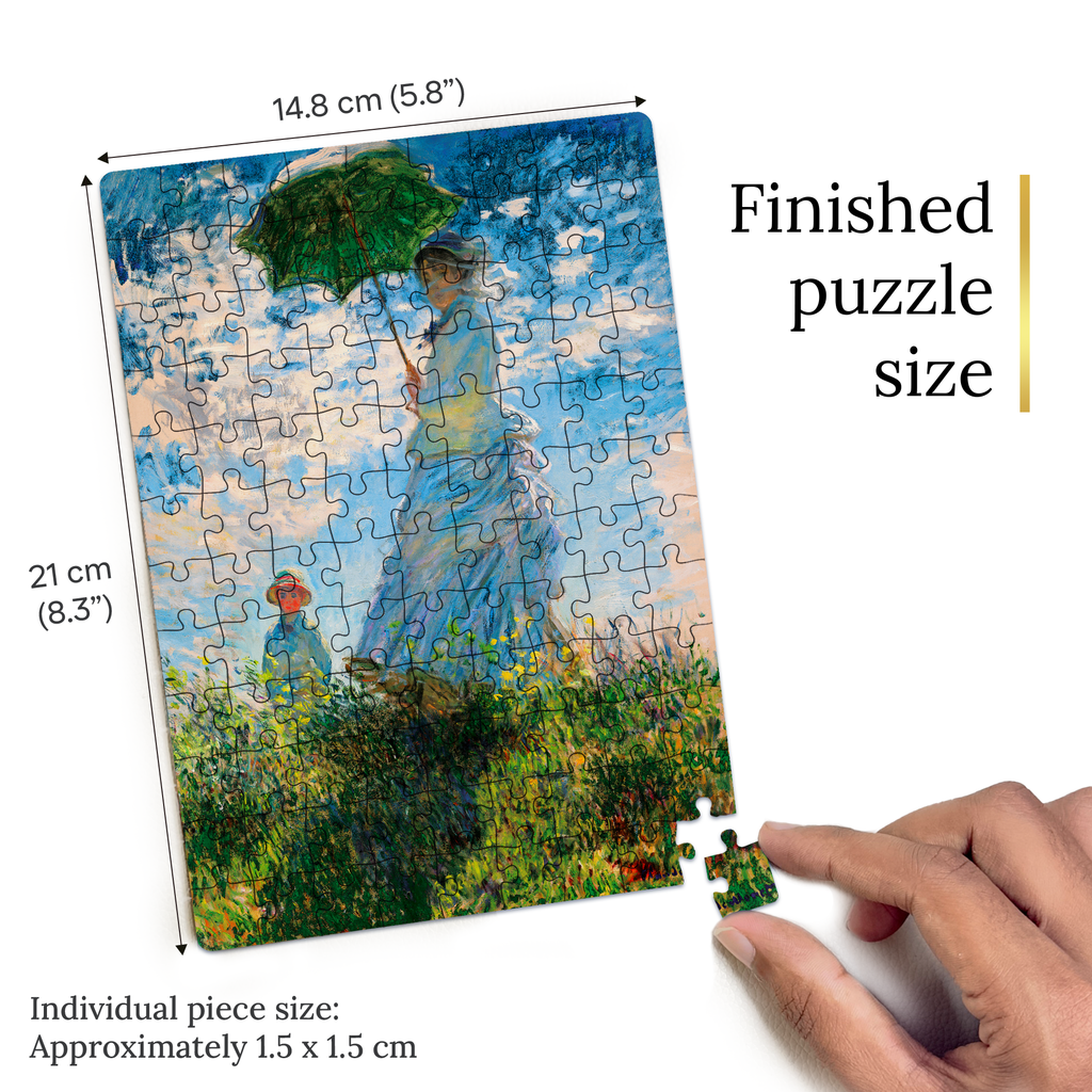 Madame Monet and Her Son (1875) Pocket Puzzle