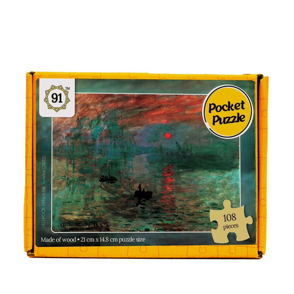 Sunrise (1872) Pocket Puzze