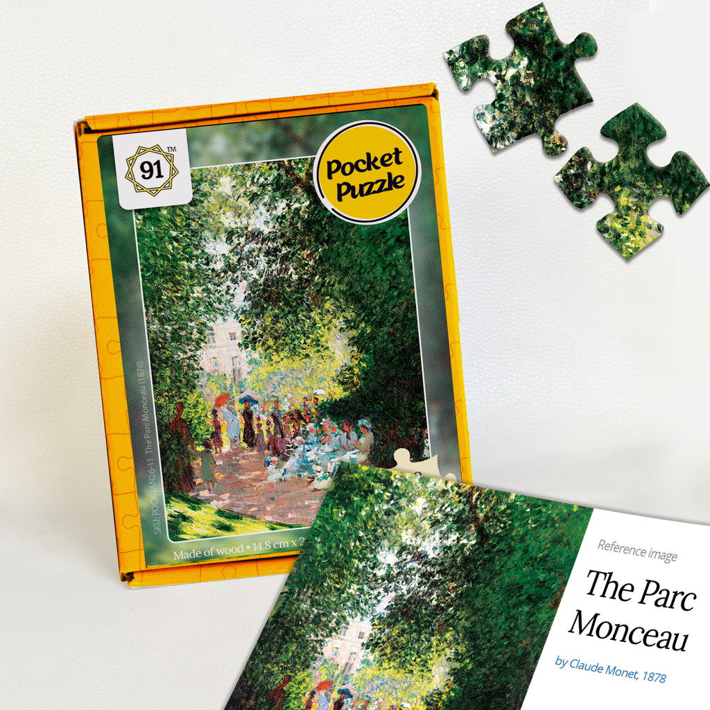The Parc Monceau (1878) Pocket Puzzle