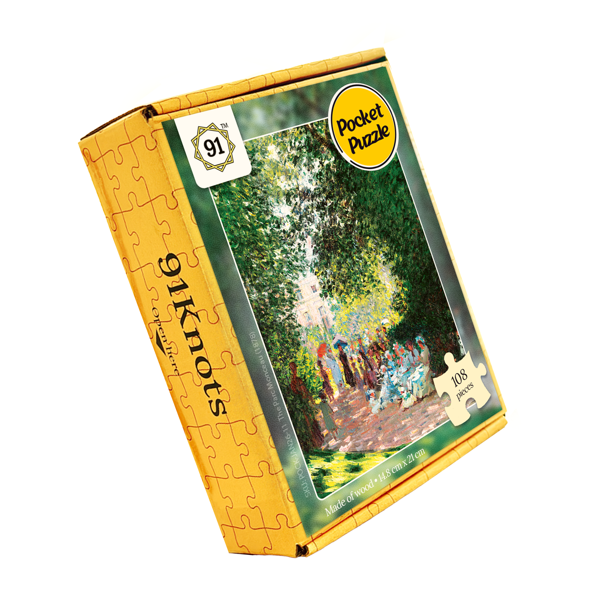 The Parc Monceau (1878) Pocket Puzzle