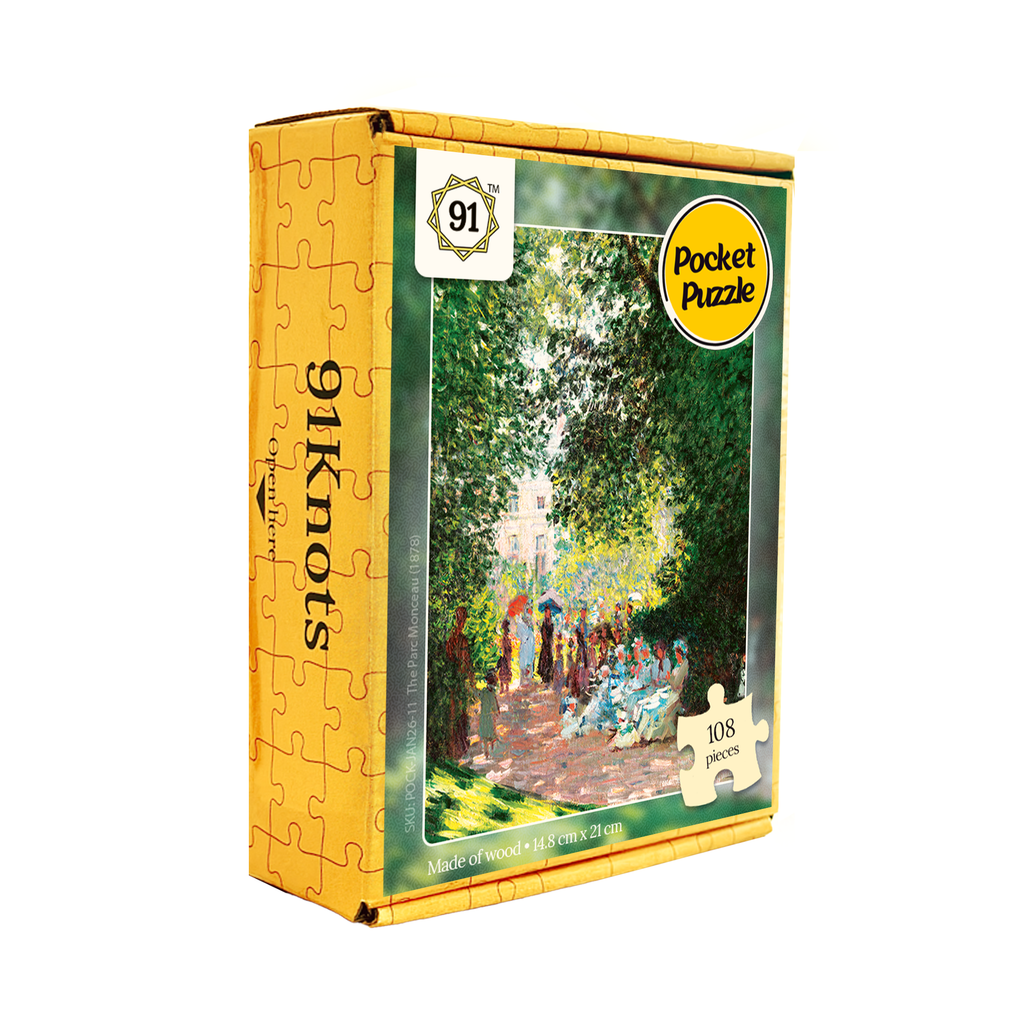 The Parc Monceau (1878) Pocket Puzzle