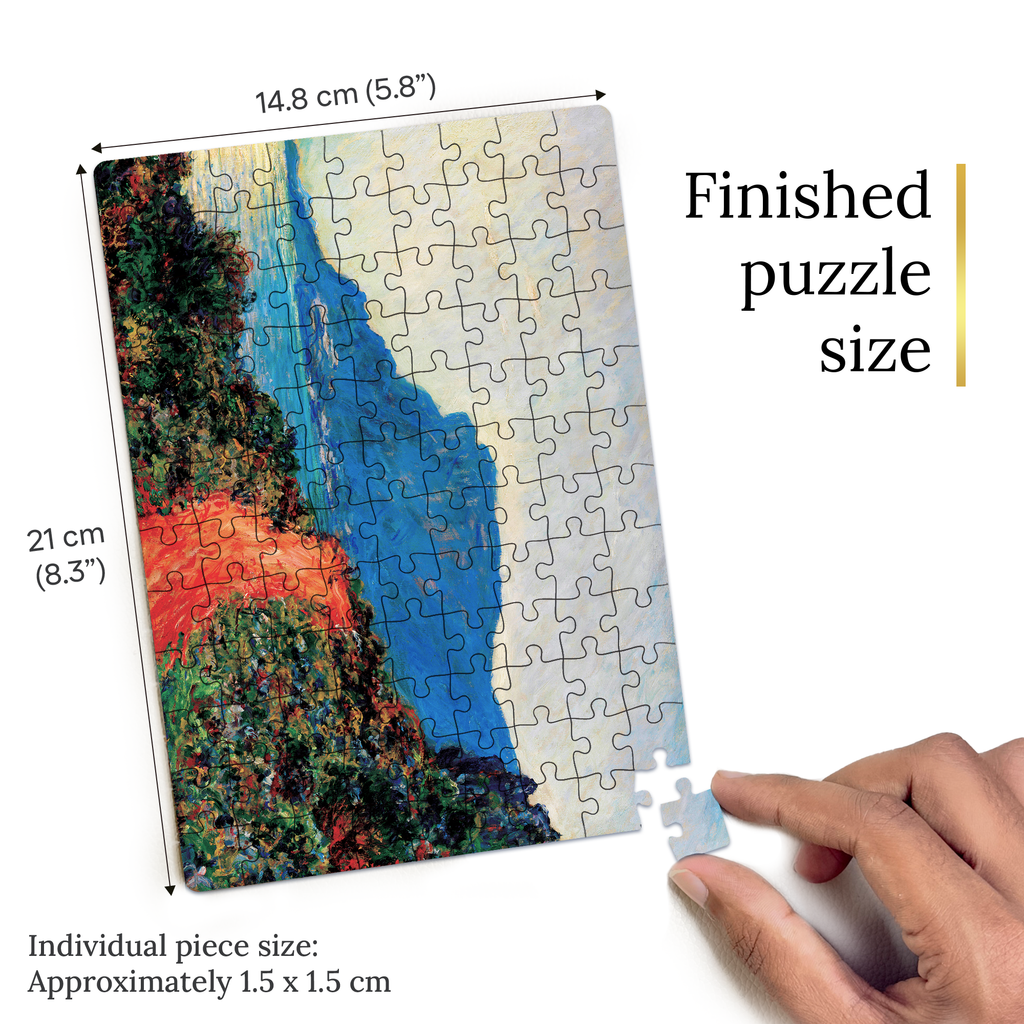 The Corniche near Monaco (1884) Pocket Puzzle