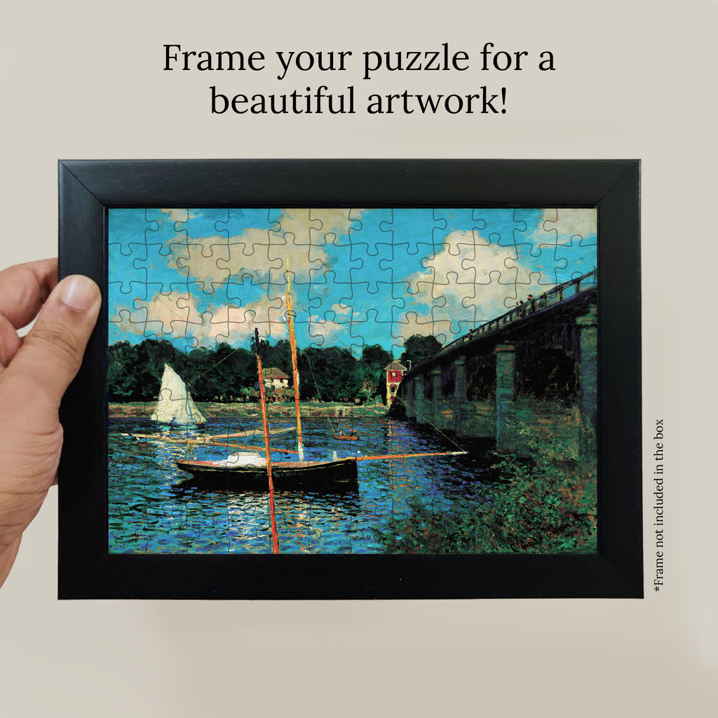 The Bridge at Argenteuil (1874) Pocket Puzzle
