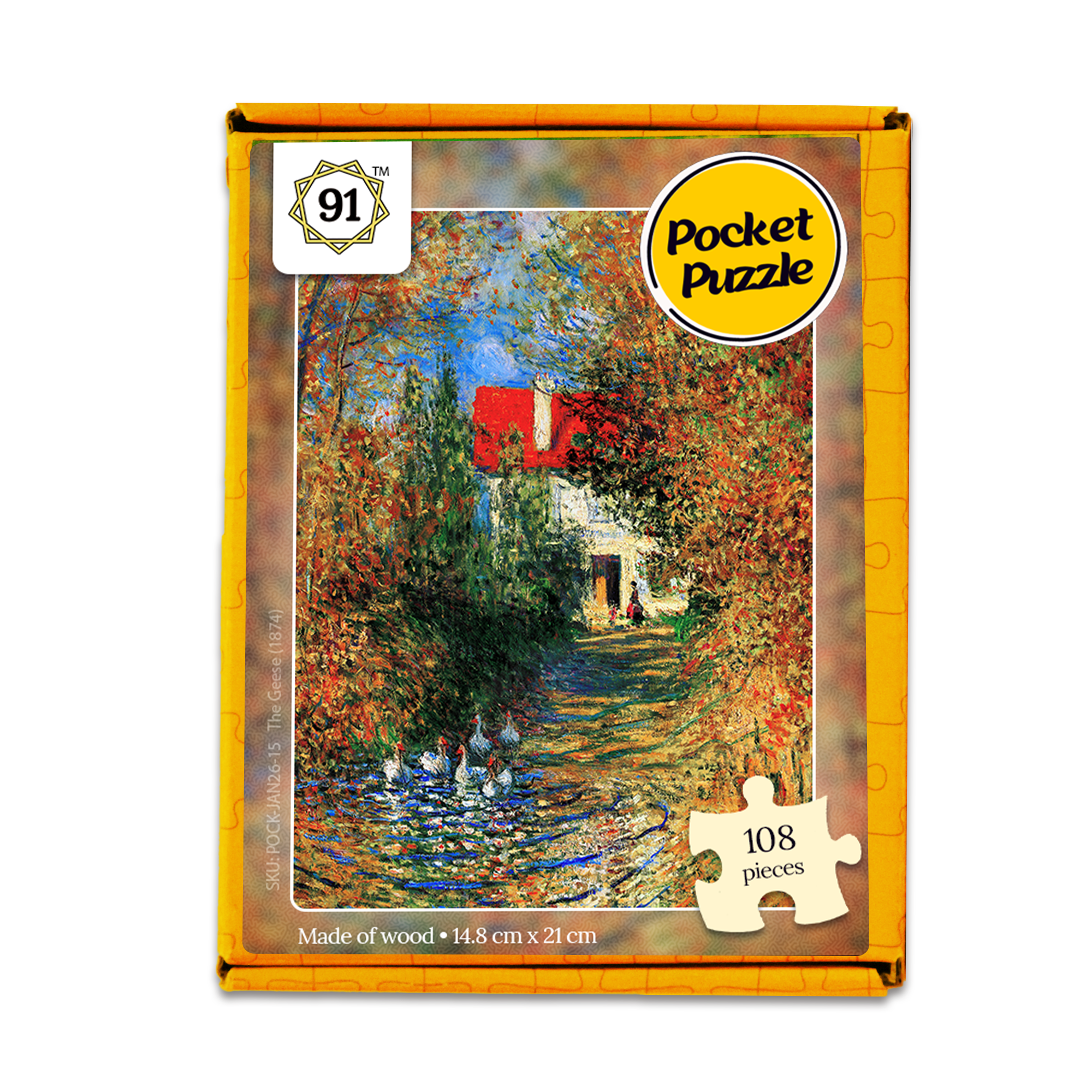 The Geese (1874) Pocket Puzzle