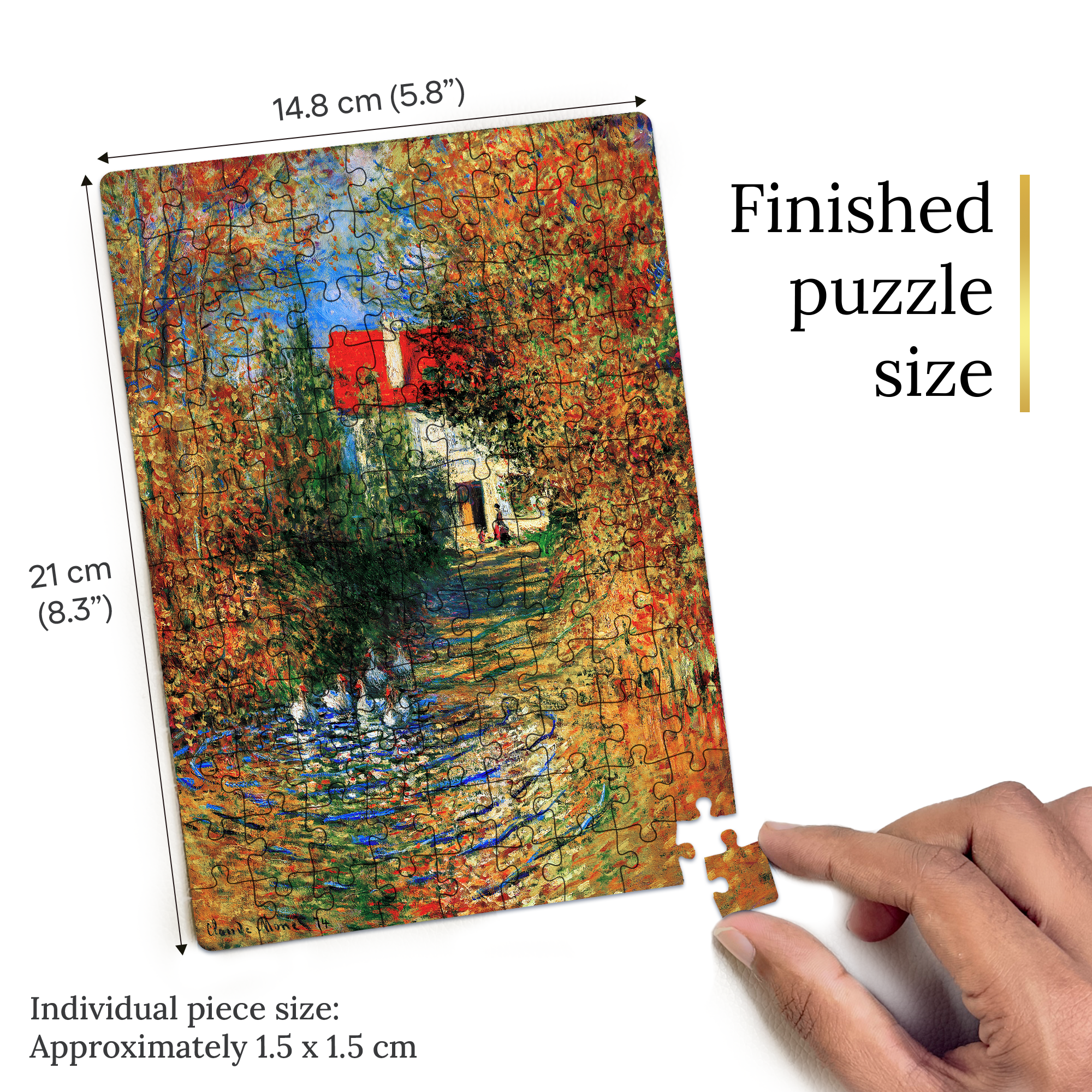 The Geese (1874) Pocket Puzzle
