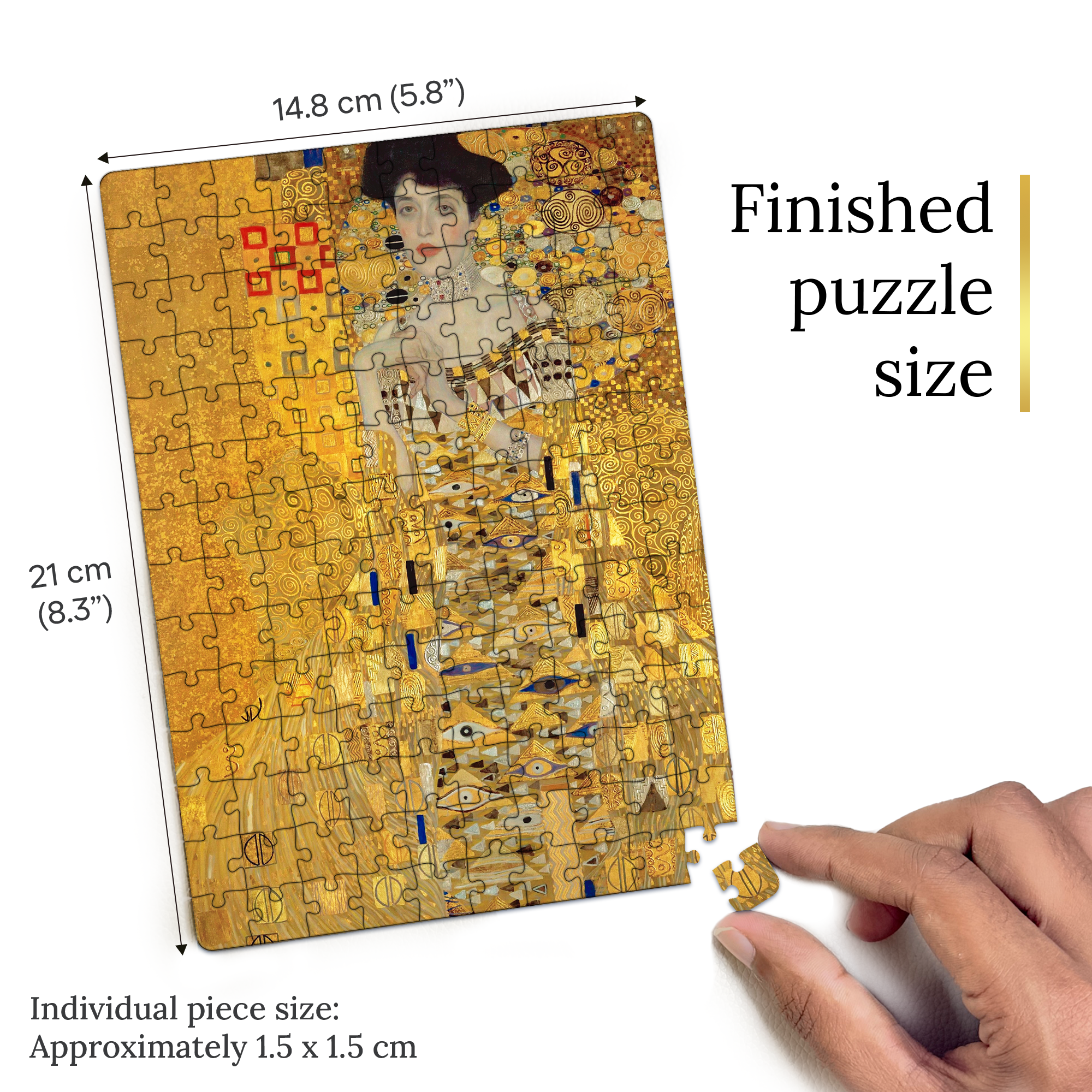 Portrait of Adele Bloch-Bauer I/ Lady in Gold Pocket Puzzle