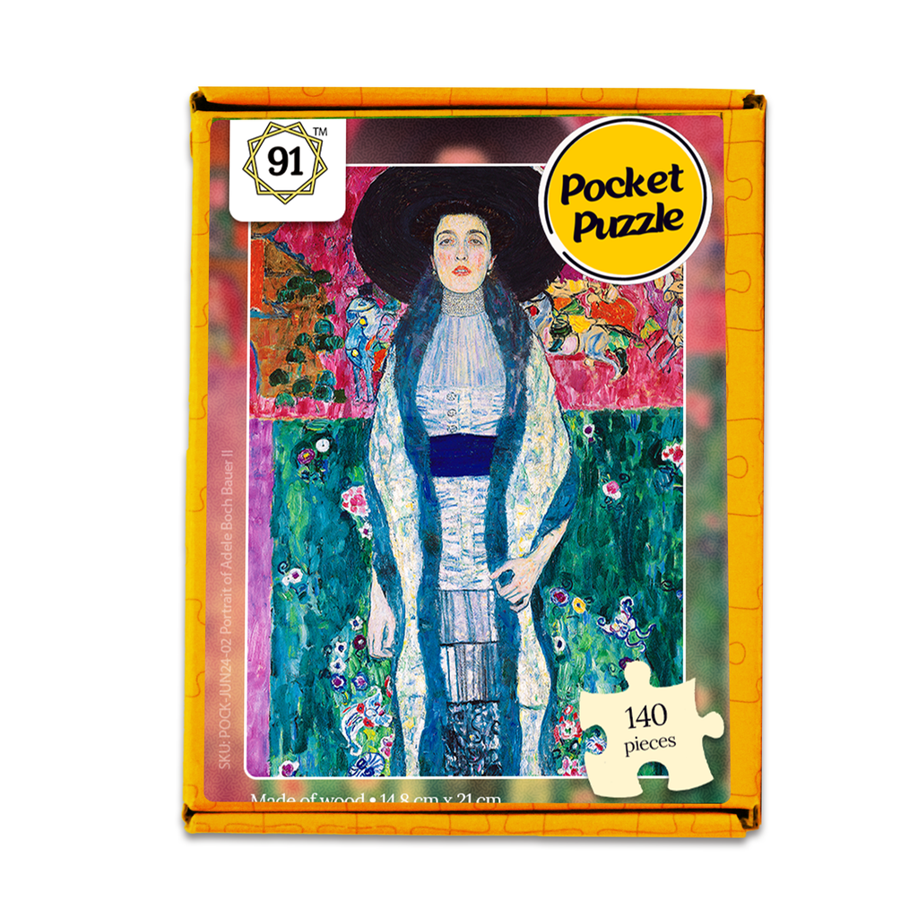 Portrait of Adele Bloch-Bauer II Pocket Puzzle