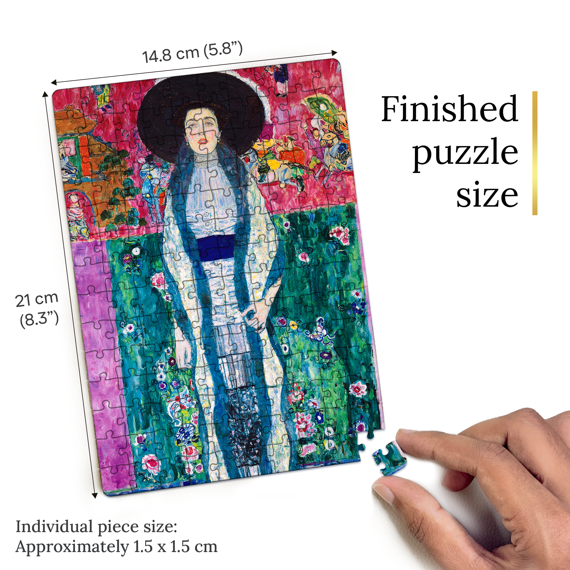 Portrait of Adele Bloch-Bauer II Pocket Puzzle