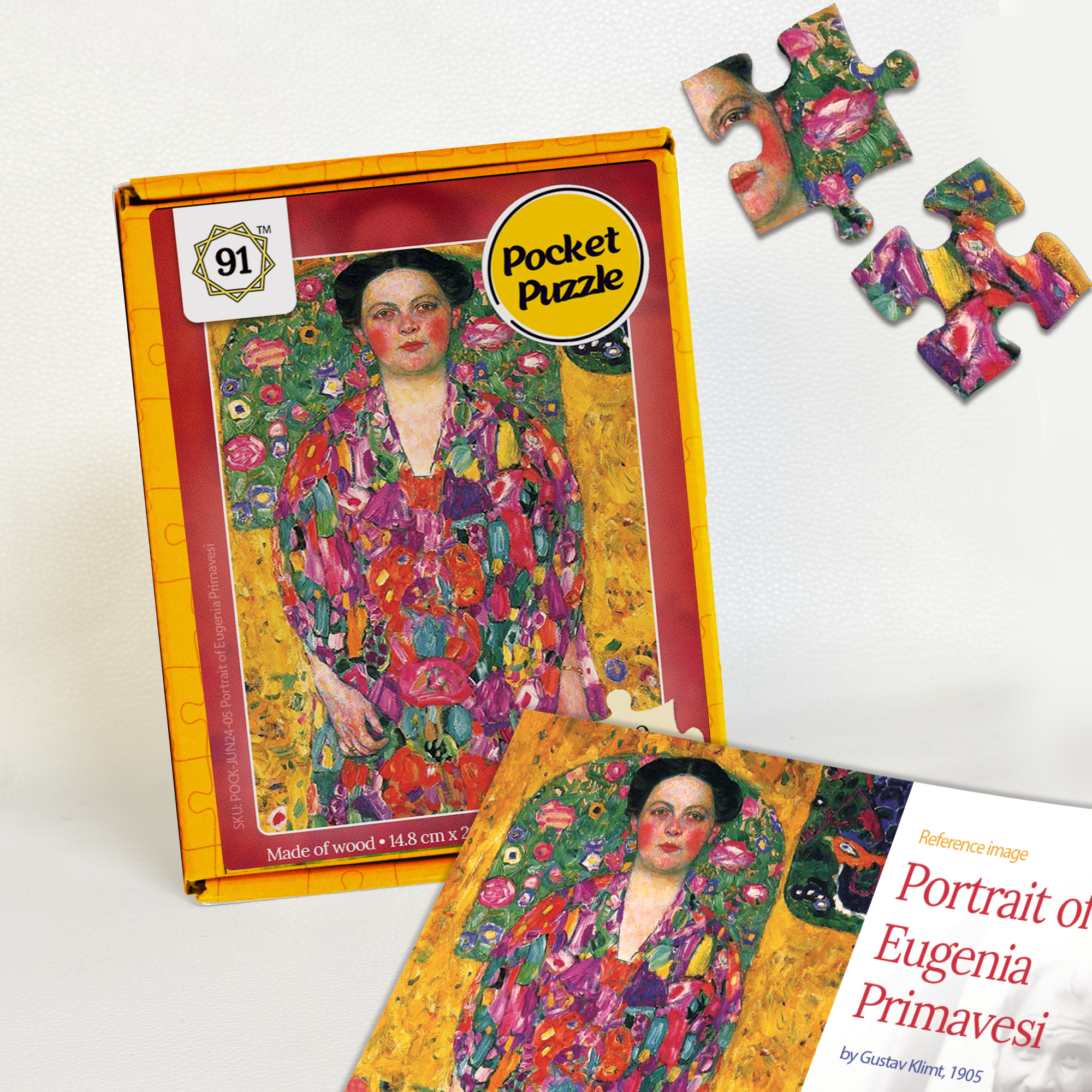 Portait of Eugenia Primavesi Pocket Puzzle