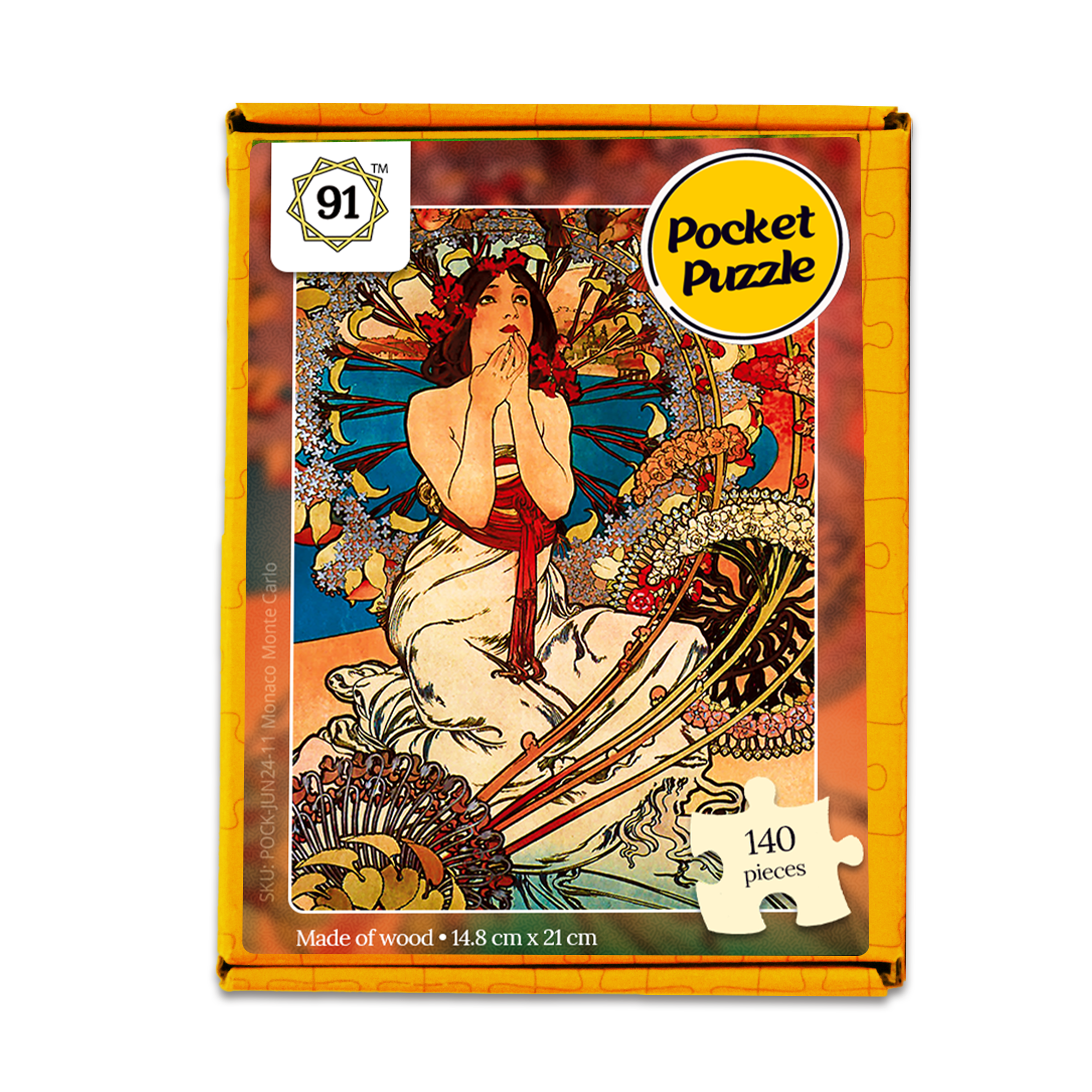 Monaco Monte Carlo Pocket Puzzle