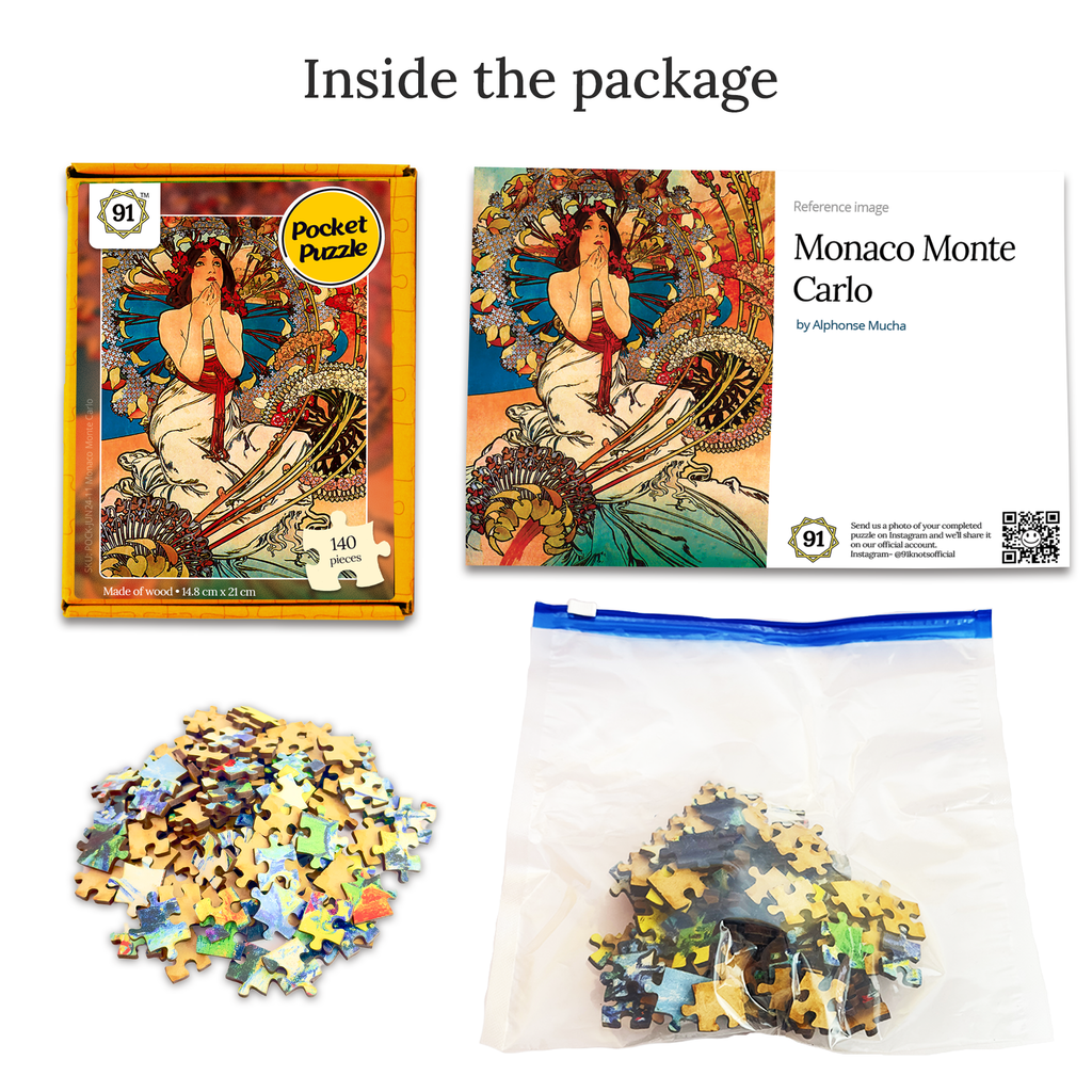 Monaco Monte Carlo Pocket Puzzle