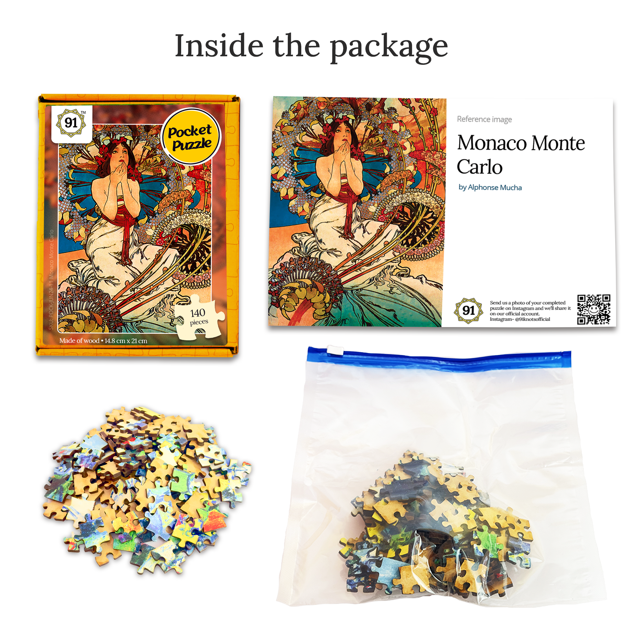 Monaco Monte Carlo Pocket Puzzle