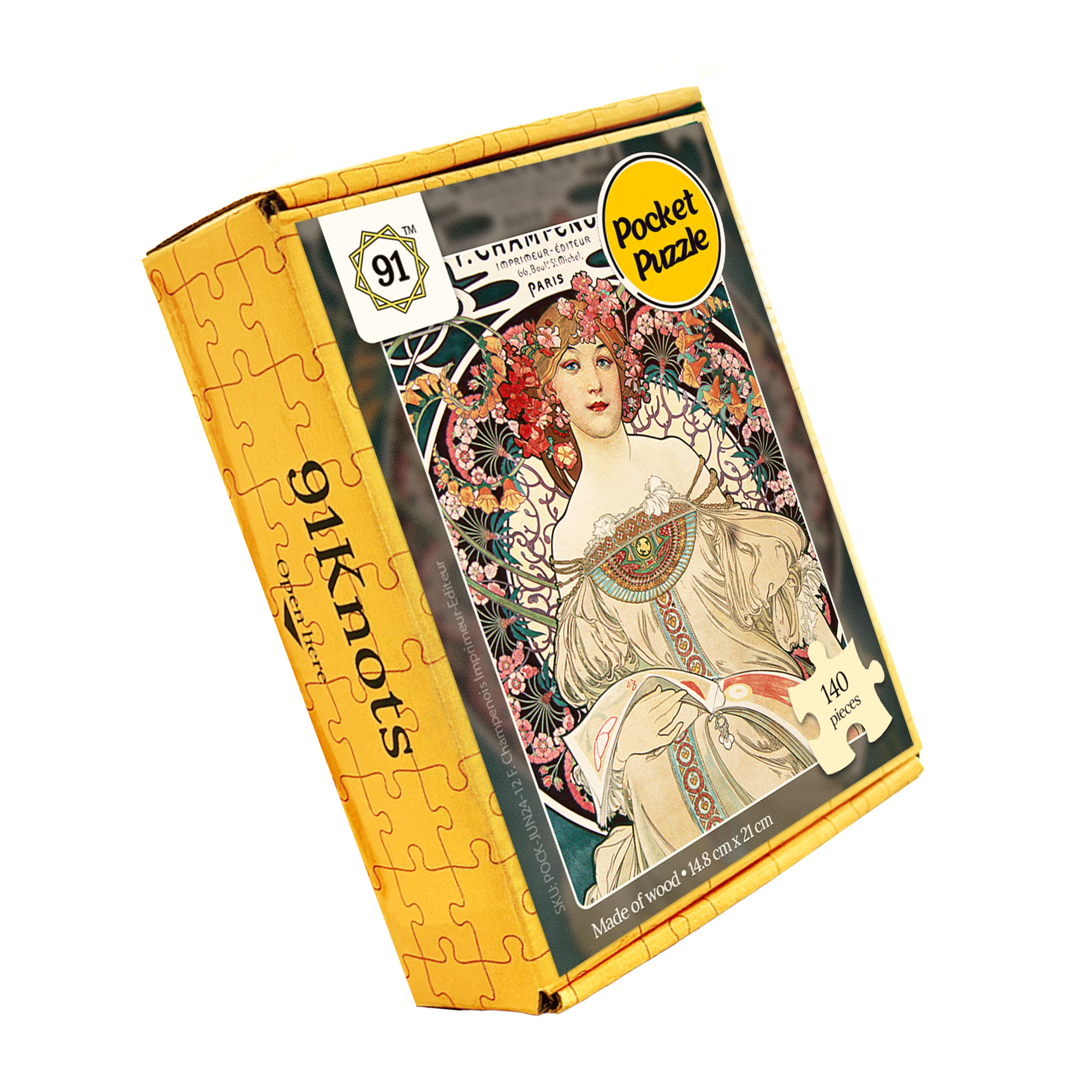 F. Champenois Imprimeur-Editeur Pocket Puzzle
