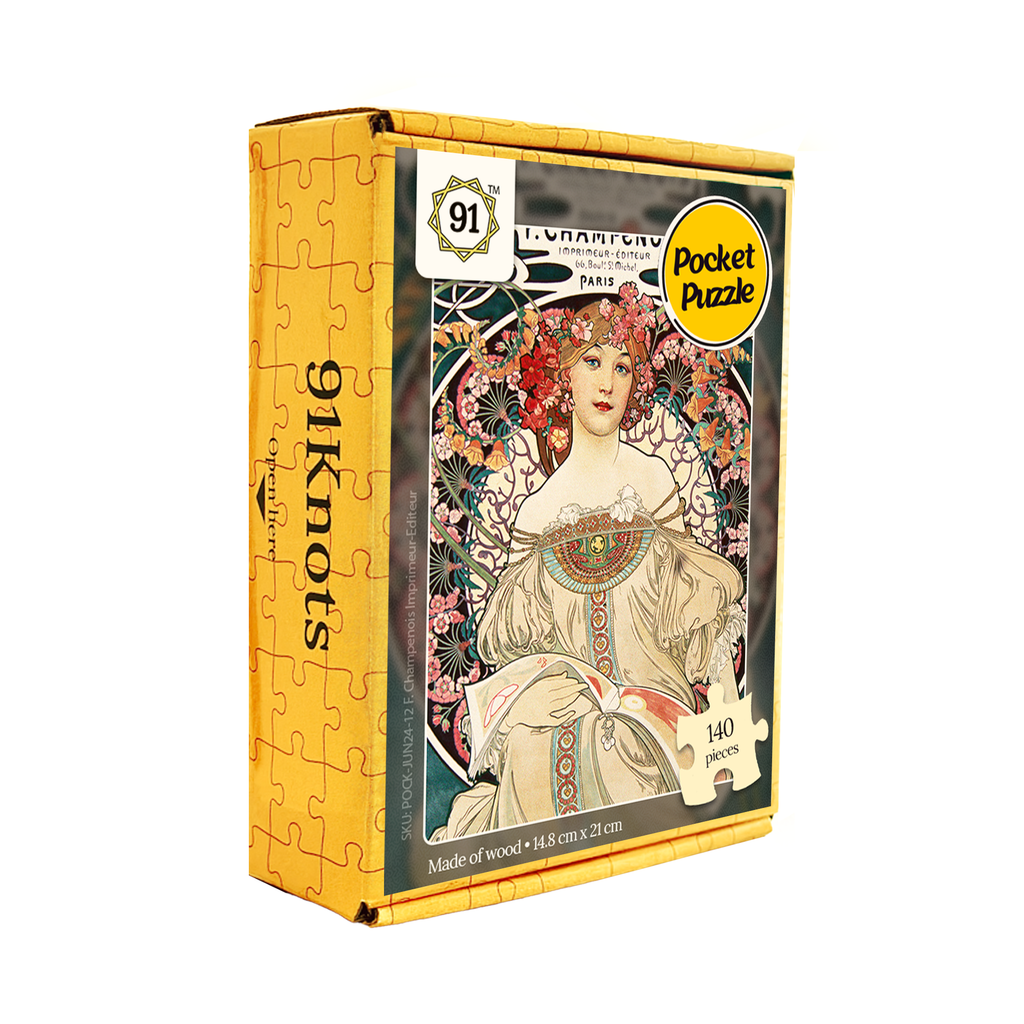 F. Champenois Imprimeur-Editeur Pocket Puzzle