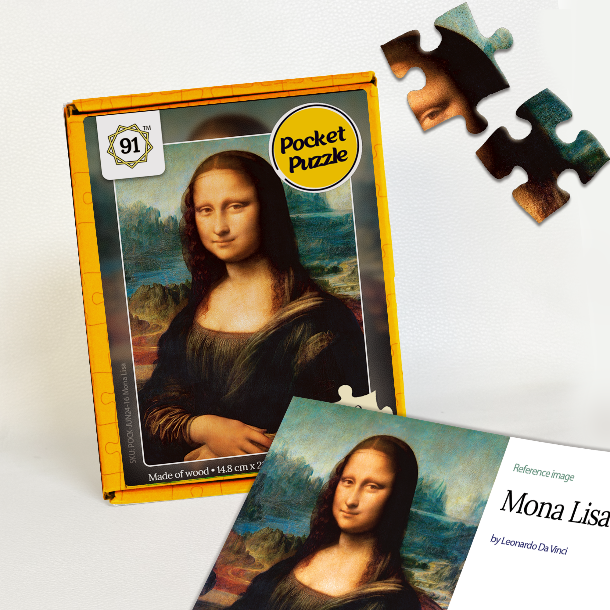 Mona Lisa Pocket Puzzle