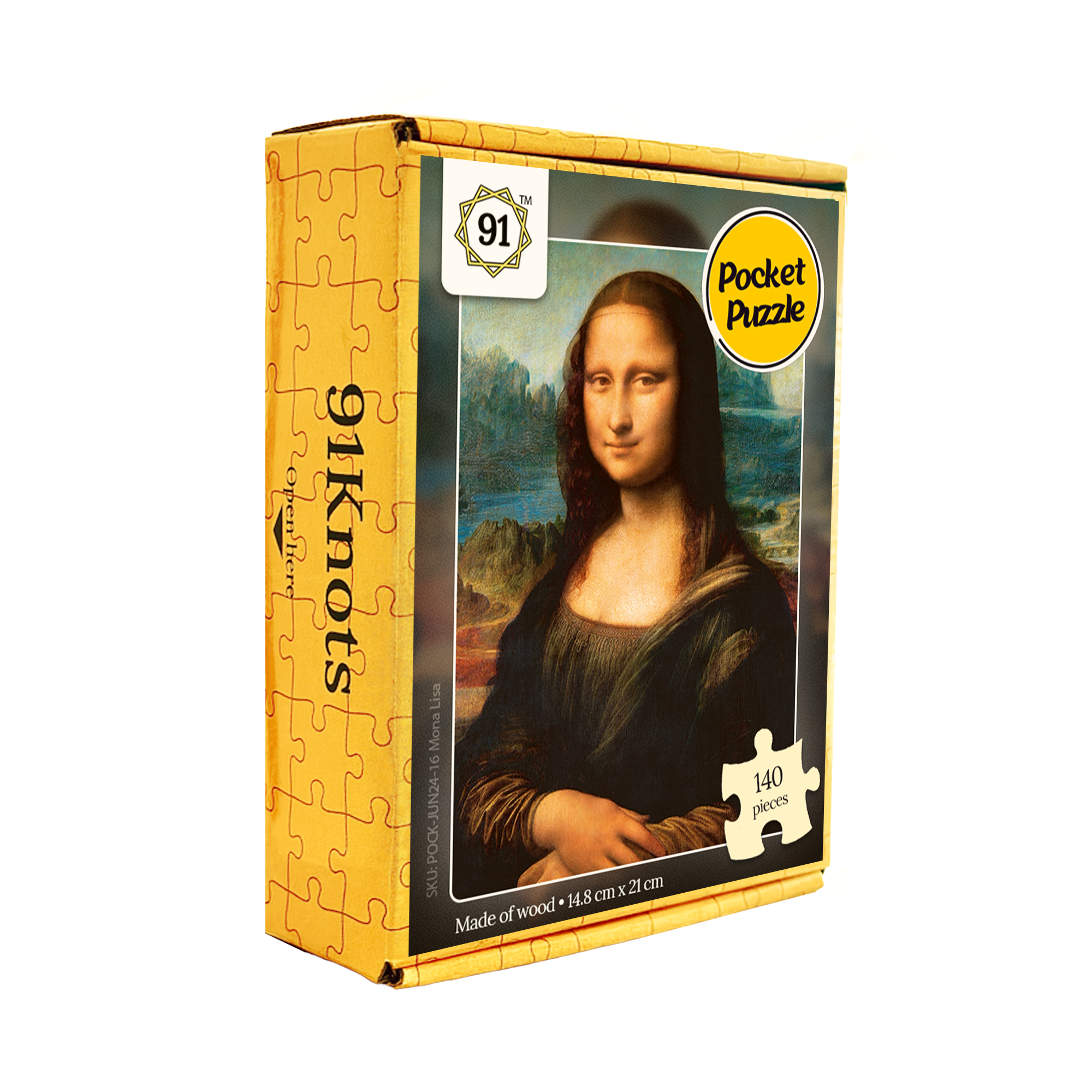 Mona Lisa Pocket Puzzle
