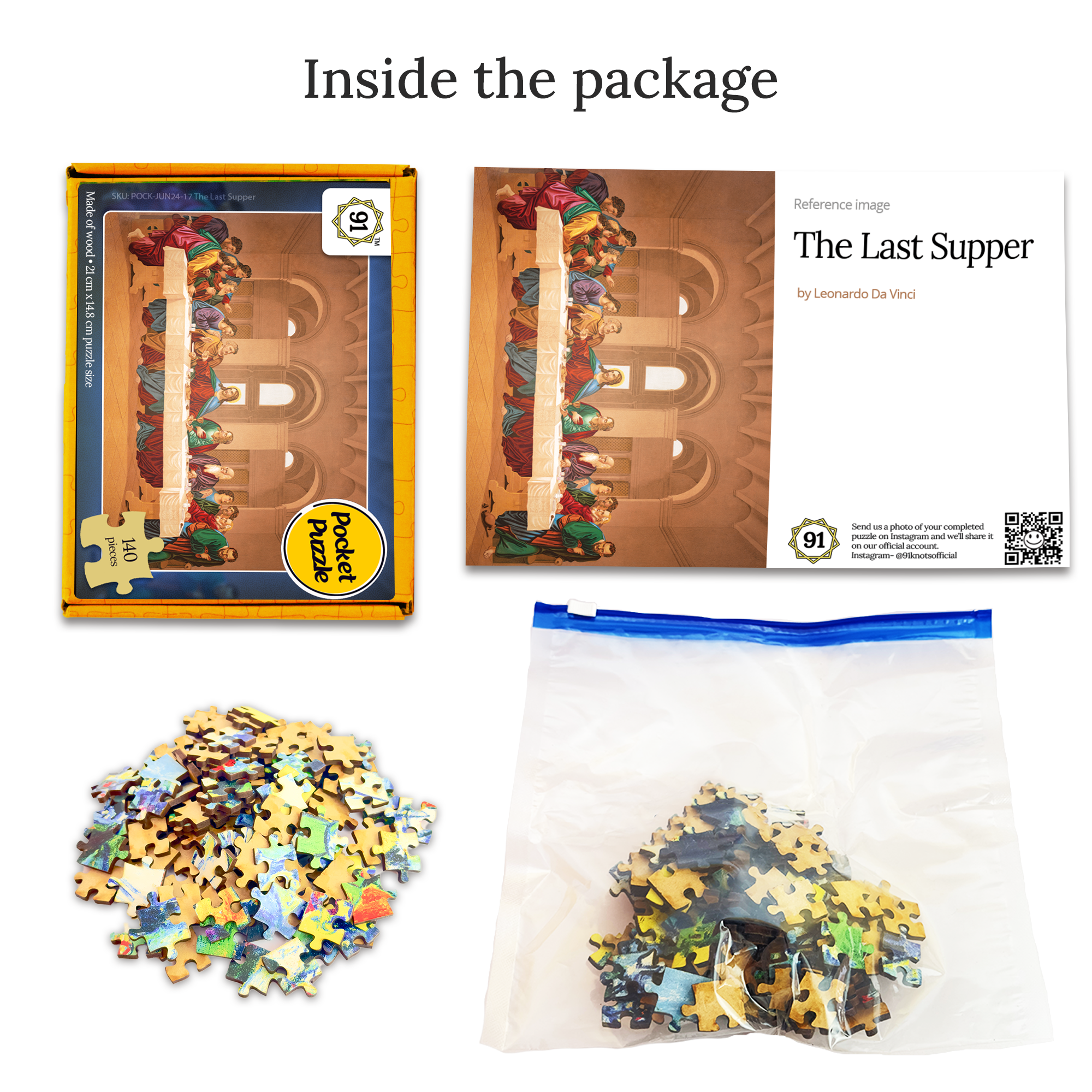 The Last Supper Pocket Puzzle