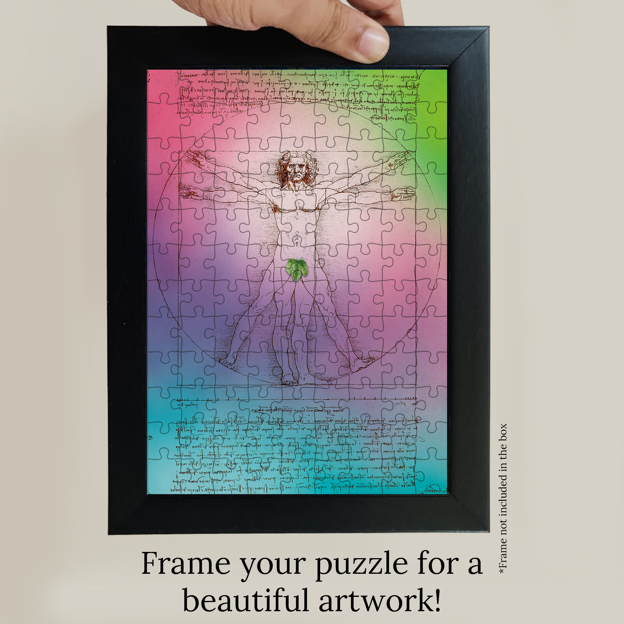 Vitruvian Man Pocket Puzzle