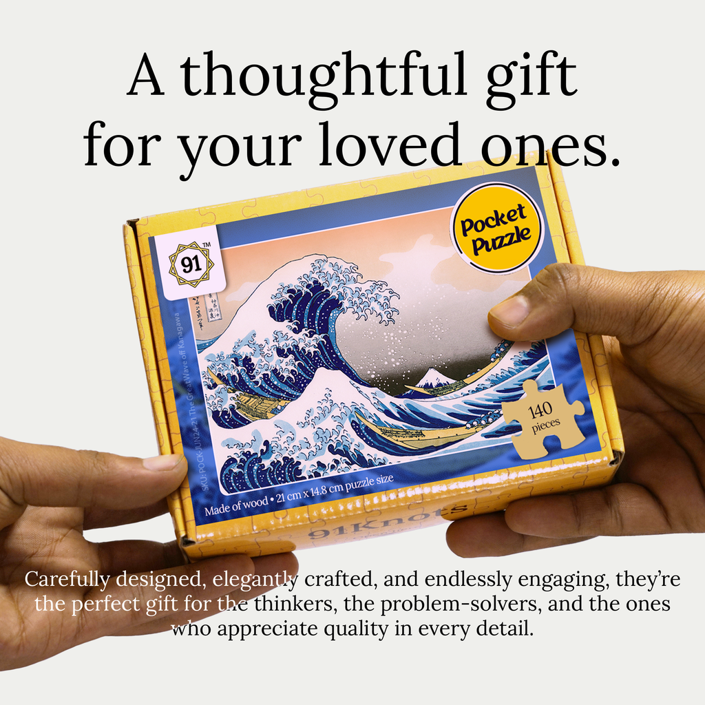 Great Wave off Kanagawa Pocket Puzzle