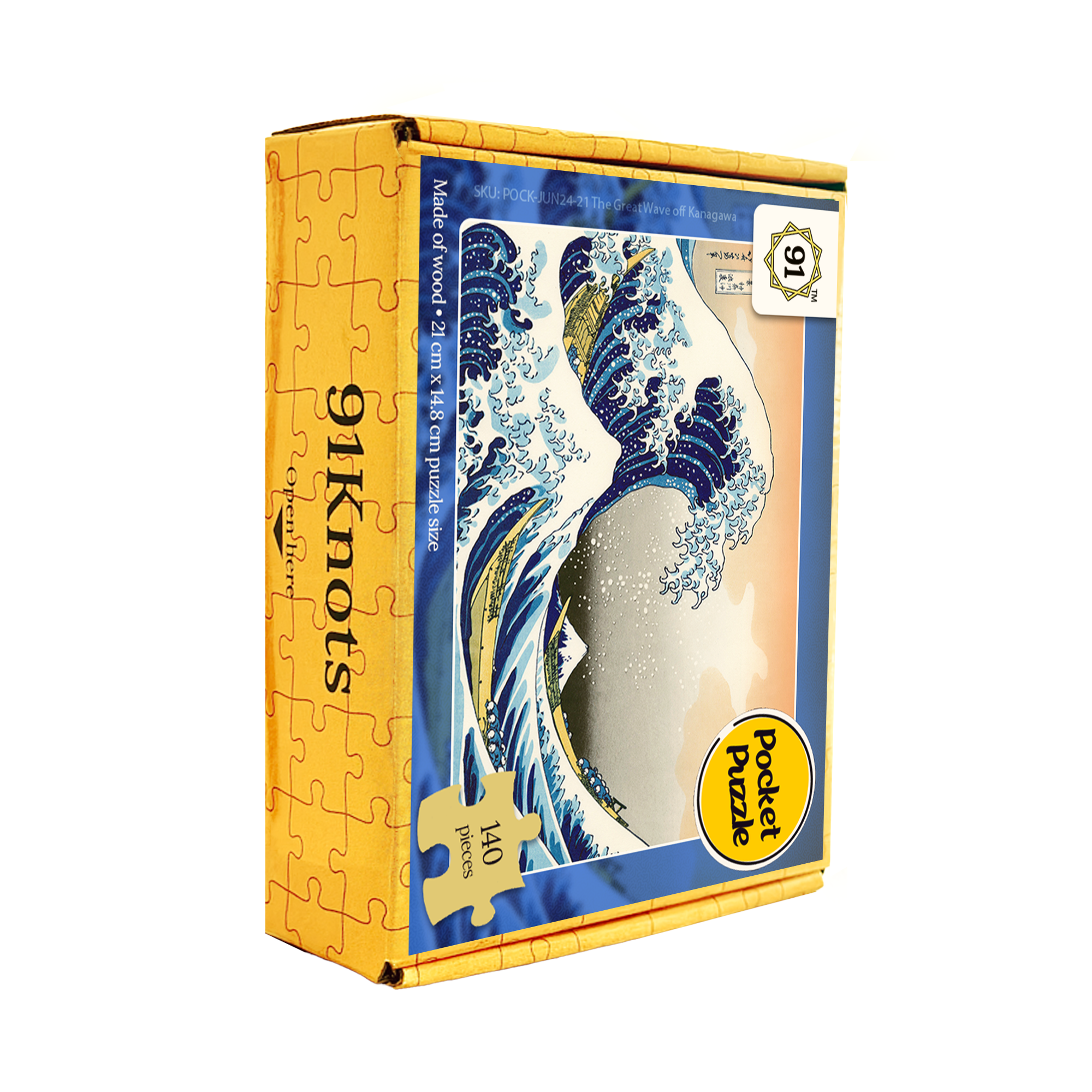 Great Wave off Kanagawa Pocket Puzzle