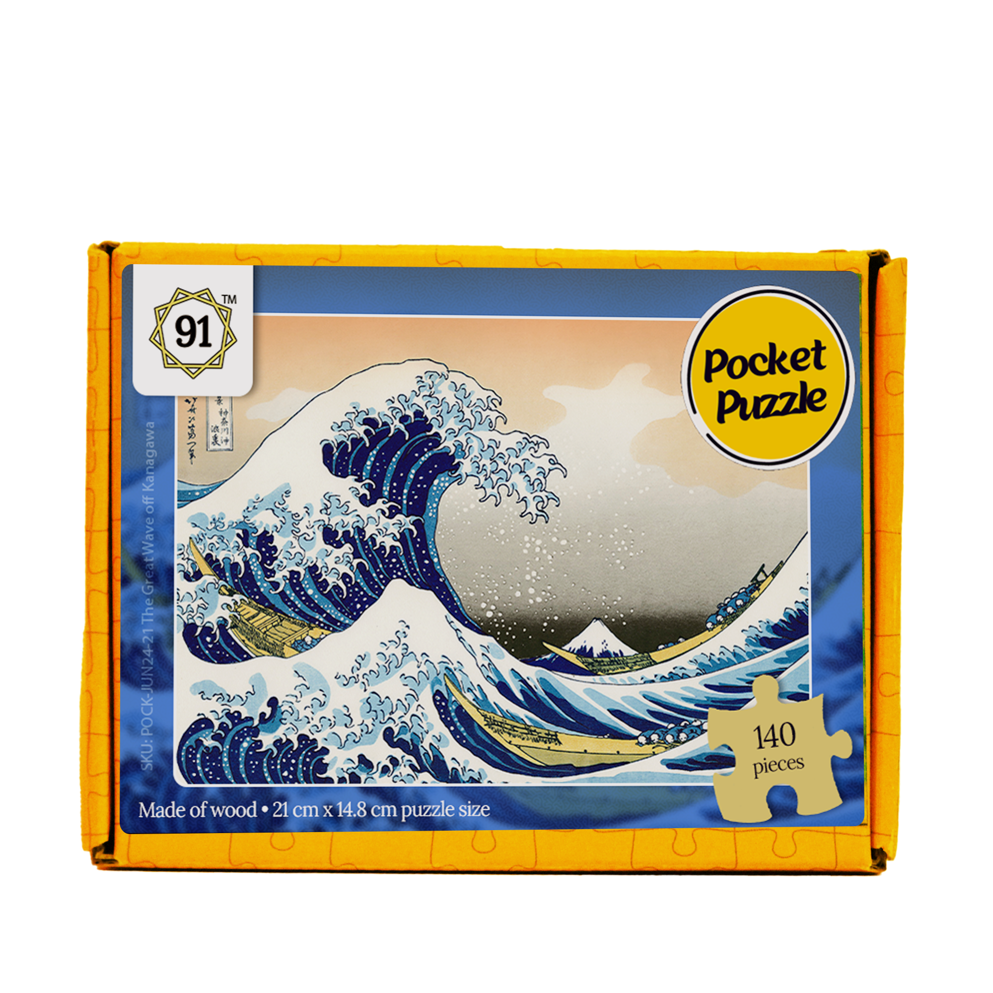 Great Wave off Kanagawa Pocket Puzzle