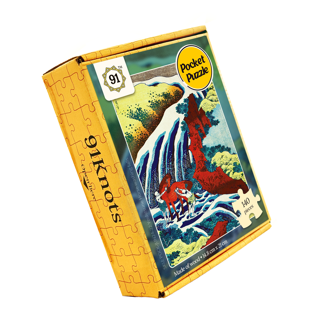 The Yoshitsune horse-washing falls Pocket Puzzle