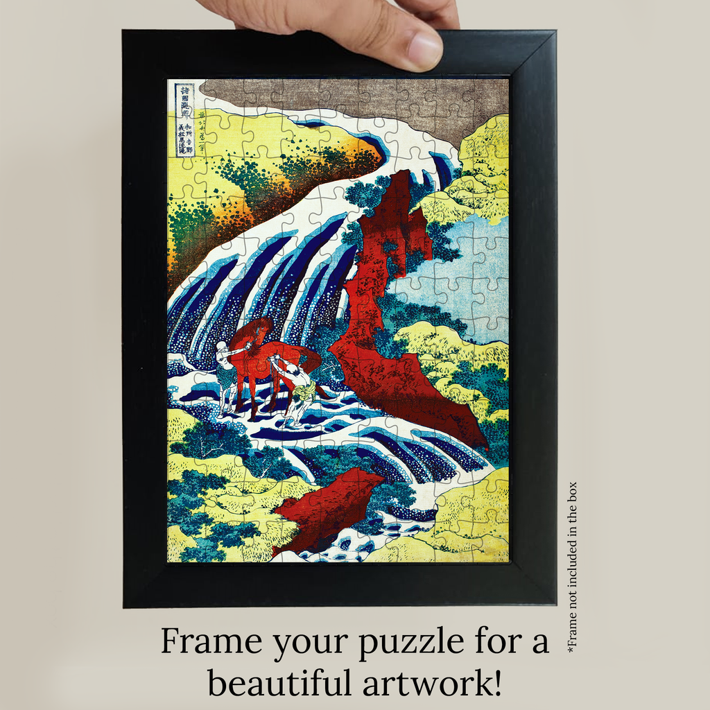 The Yoshitsune horse-washing falls Pocket Puzzle
