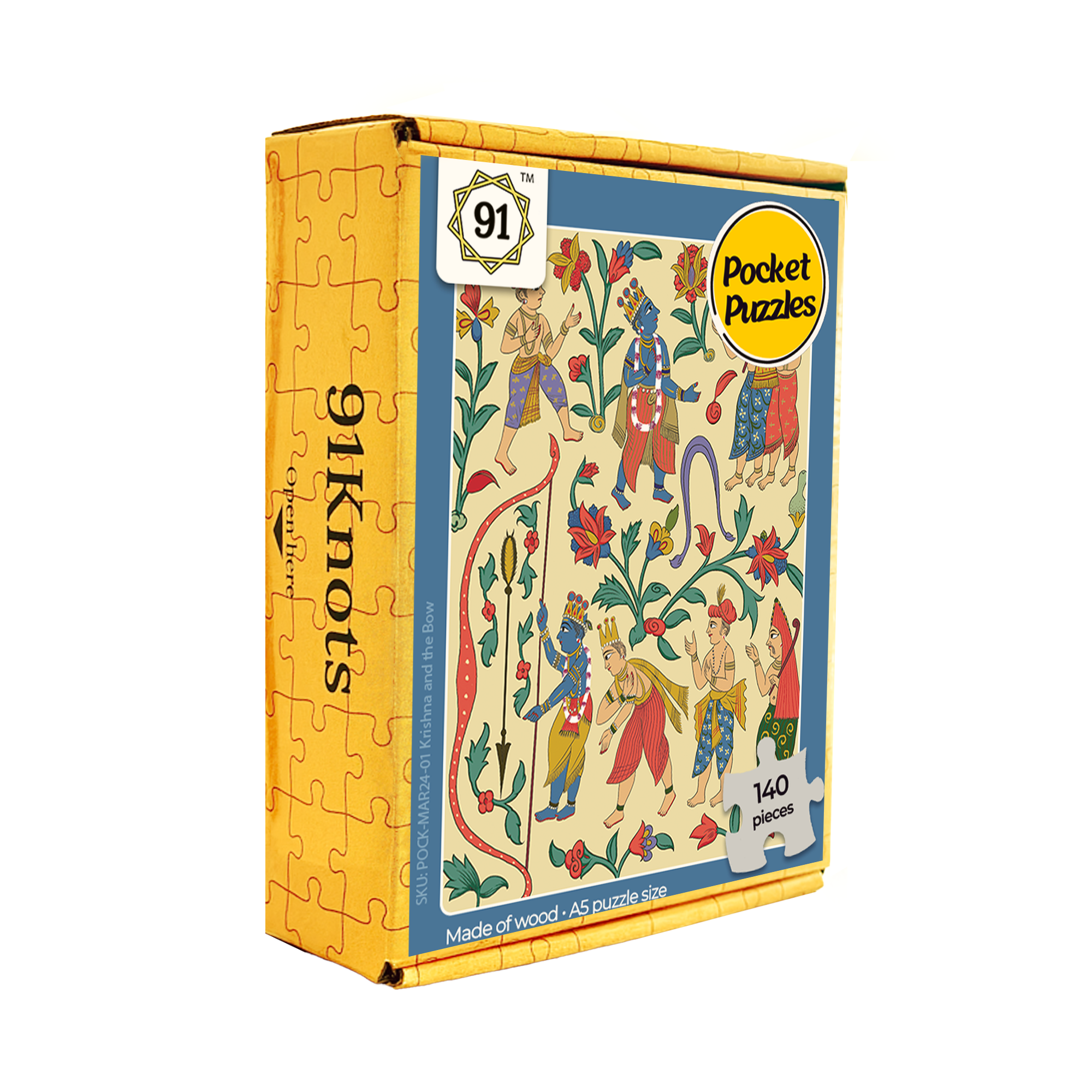 Krishna and the Bow Pocket Puzzle