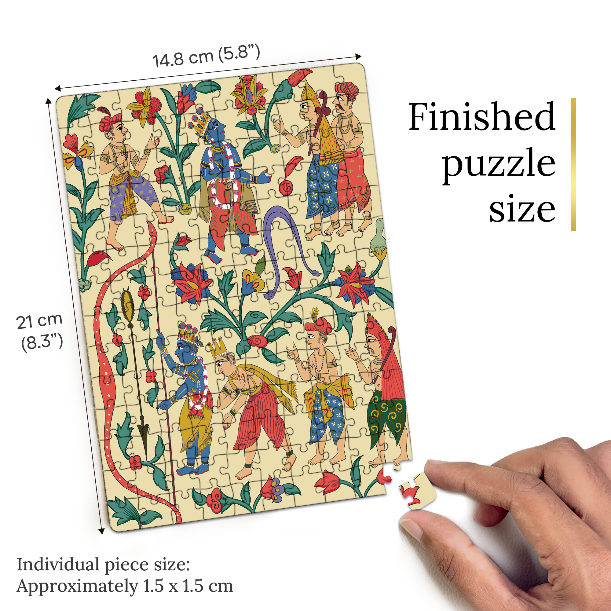Krishna and the Bow Pocket Puzzle