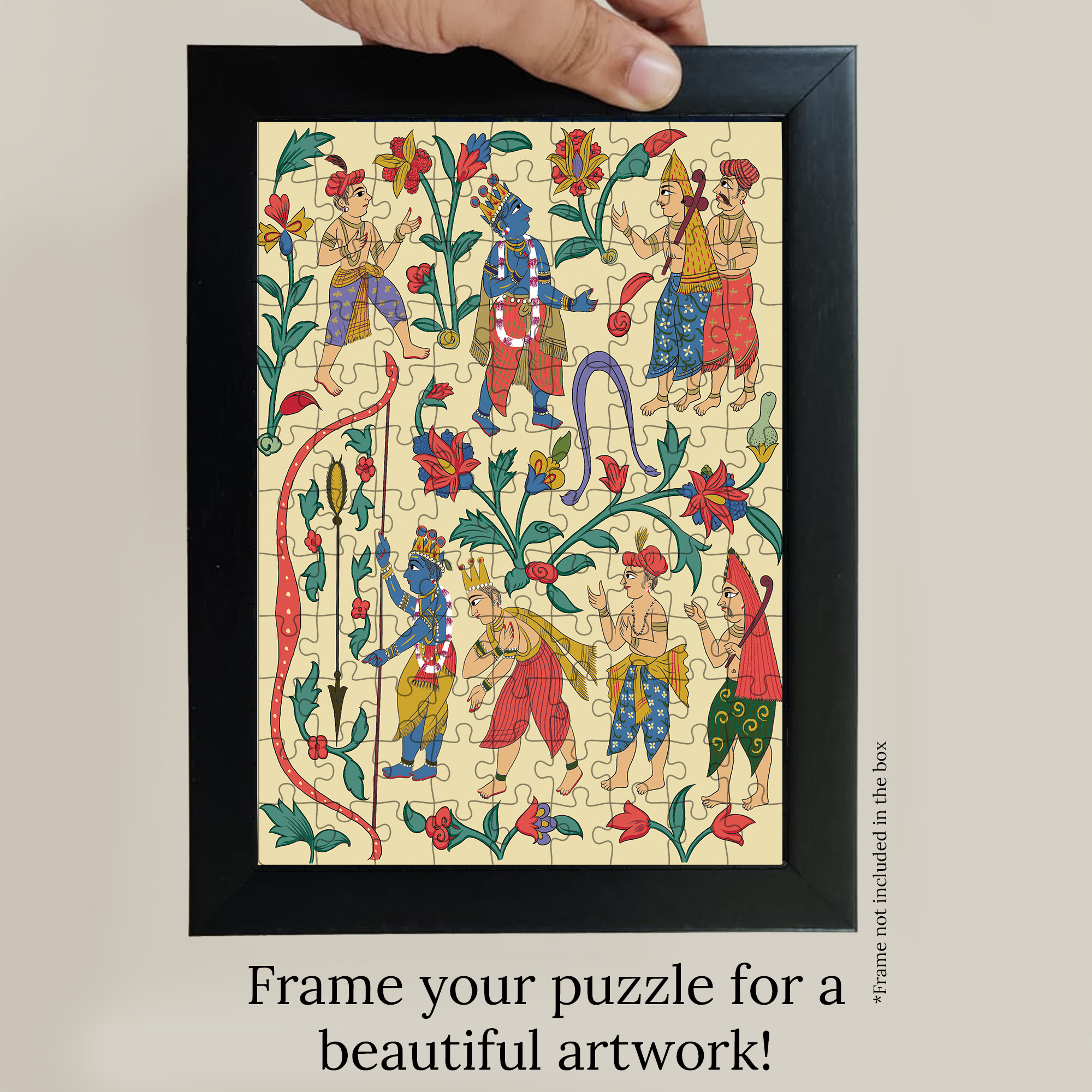 Krishna and the Bow Pocket Puzzle