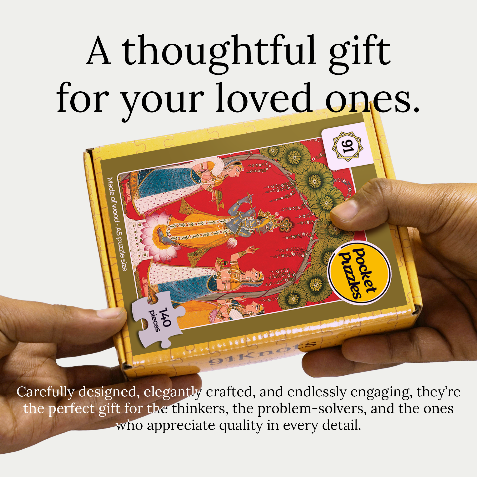 Krishna Fluting Pocket Puzzle