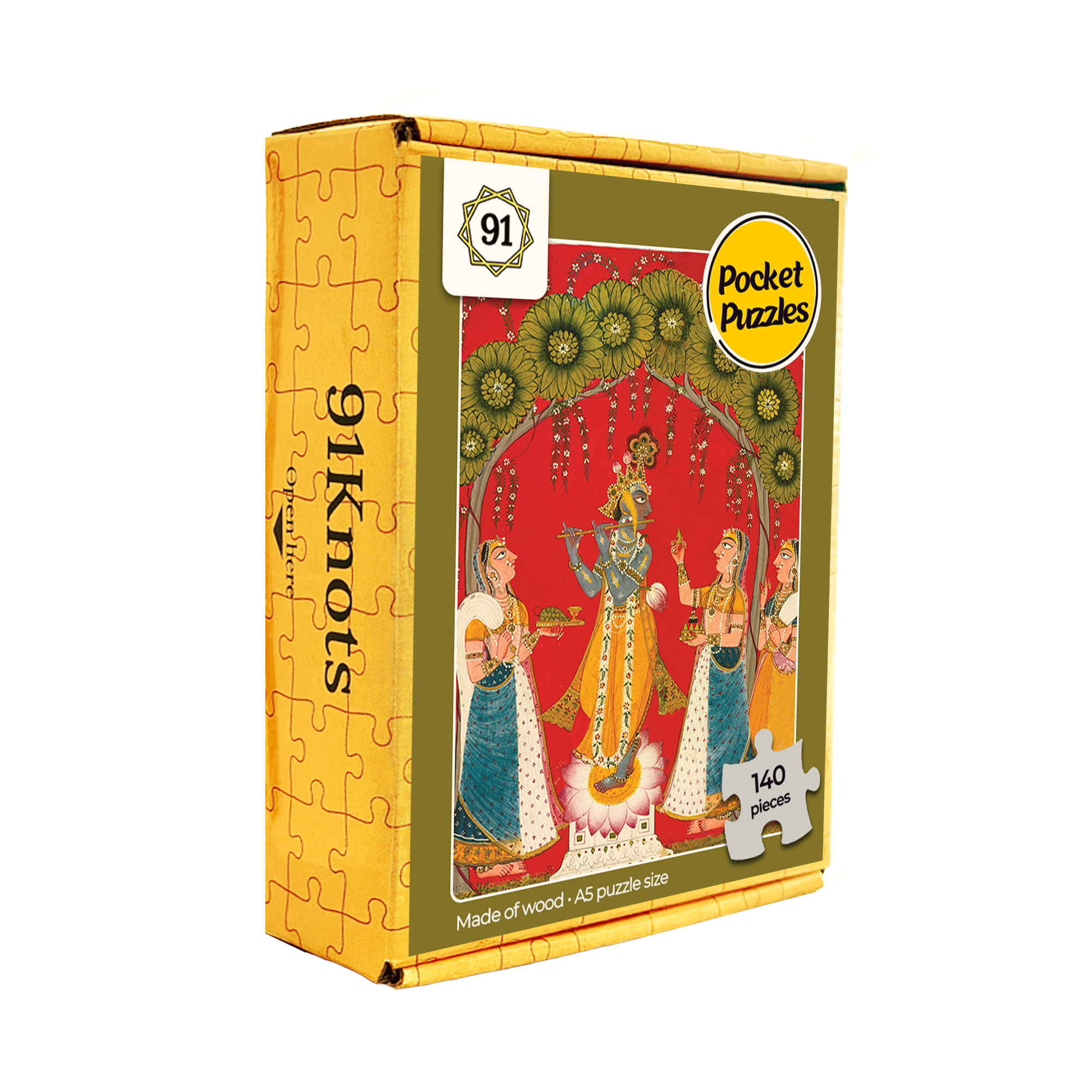Krishna Fluting Pocket Puzzle