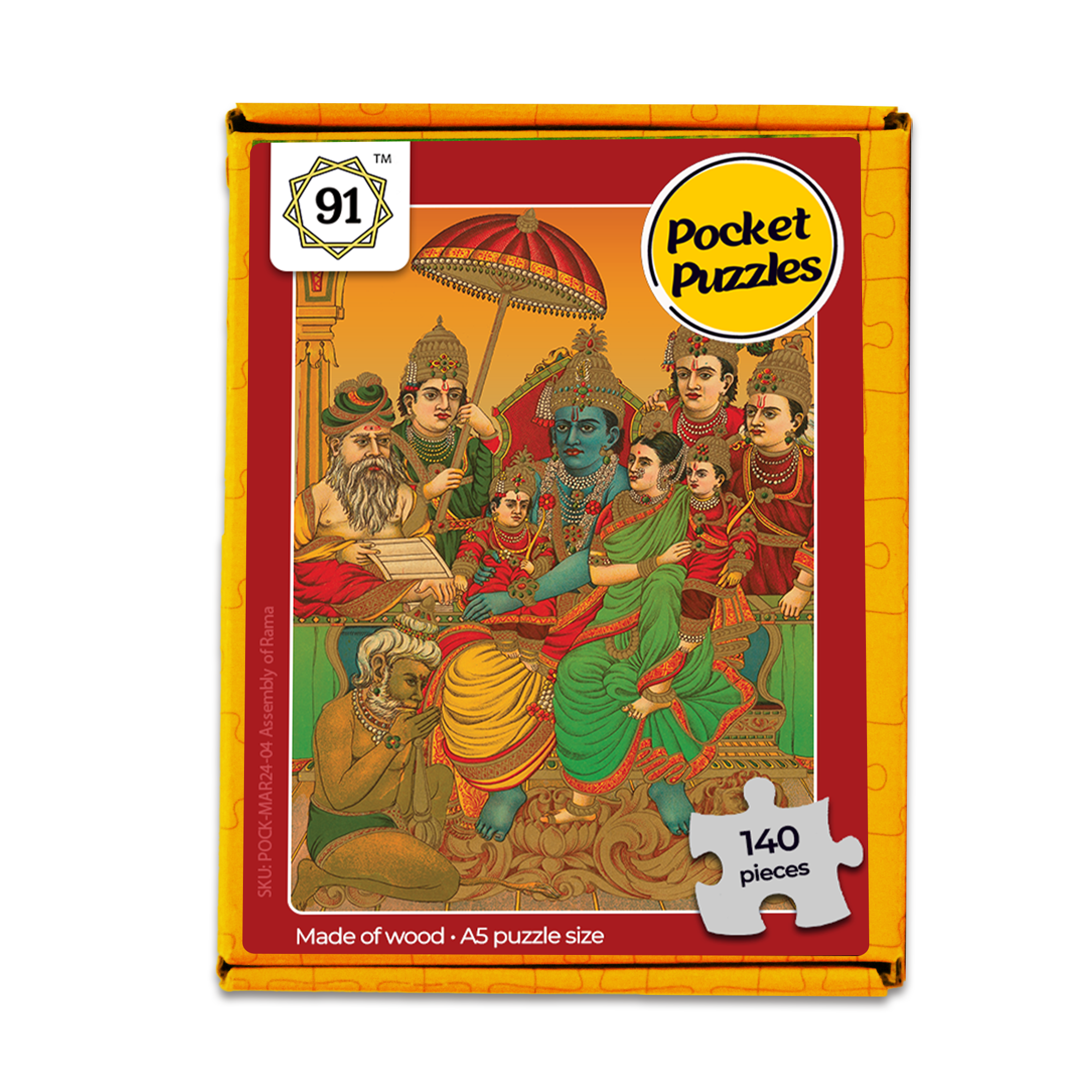 Uttara Rama Charitra, Assembly of Rama Pocket Puzzle