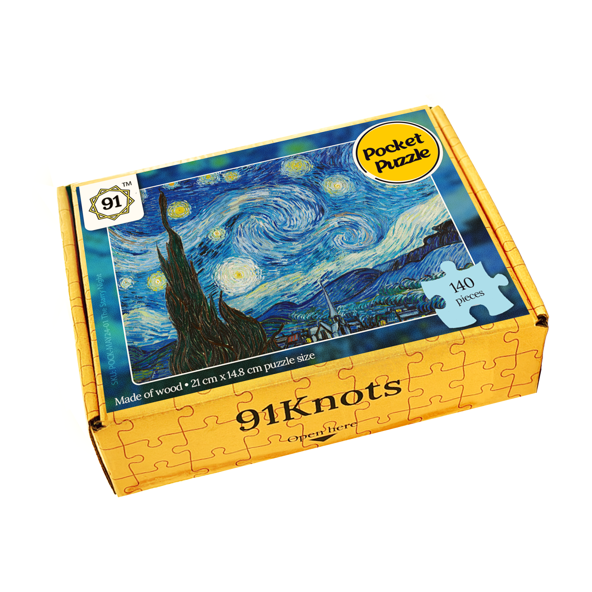 Starry Night Pocket Puzzle