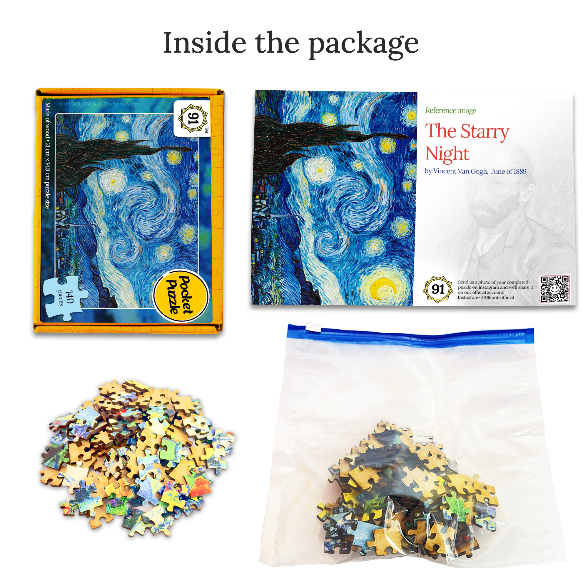 Starry Night Pocket Puzzle