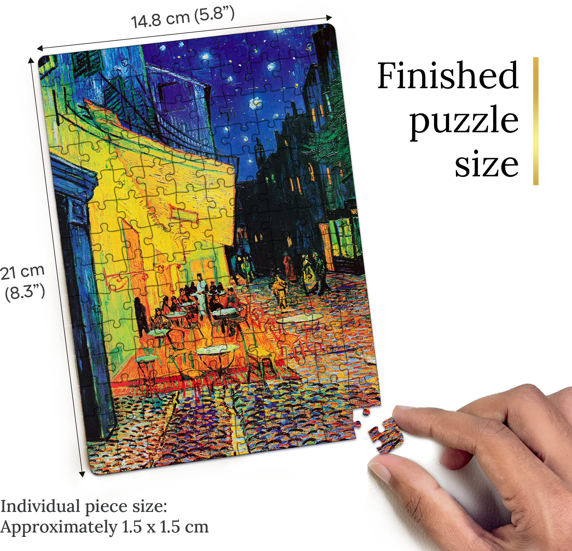 Cafe Terrace at Night Pocket Puzzle
