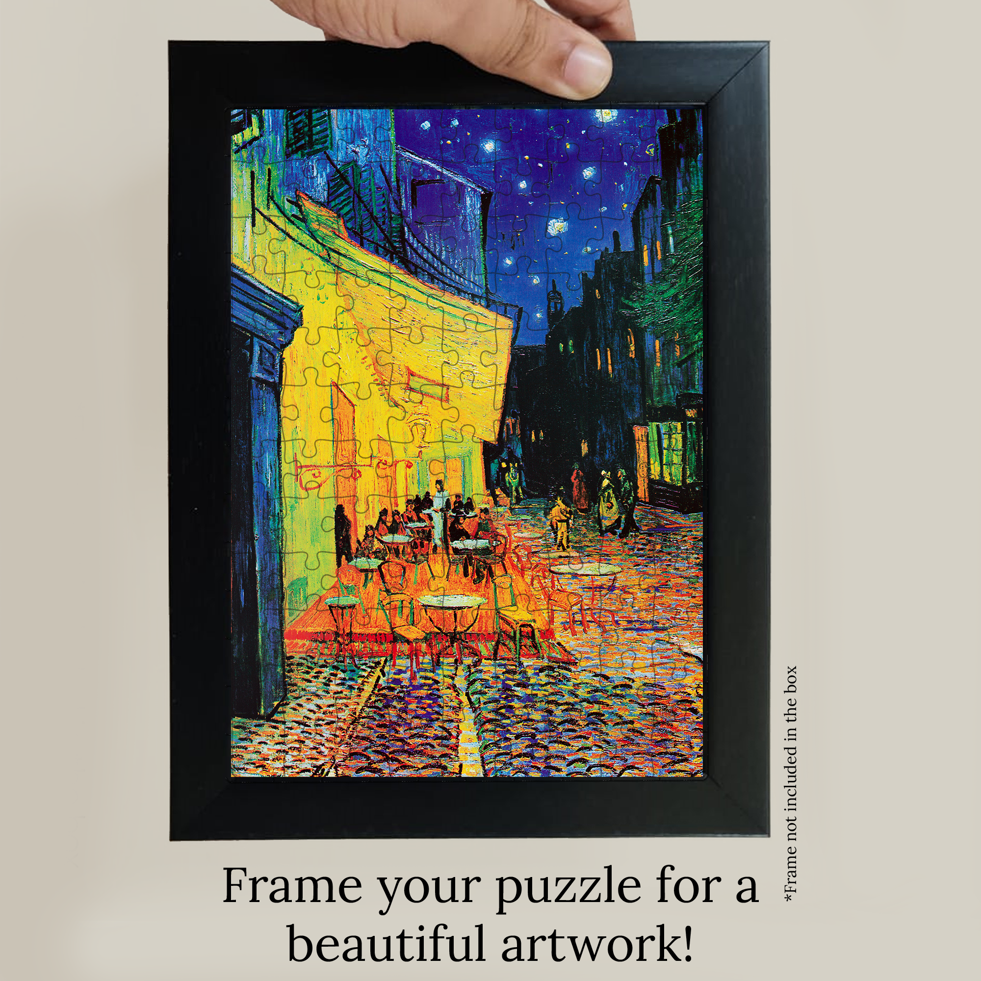 Cafe Terrace at Night Pocket Puzzle