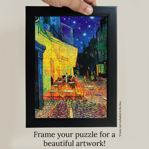 Cafe Terrace at Night Pocket Puzzle