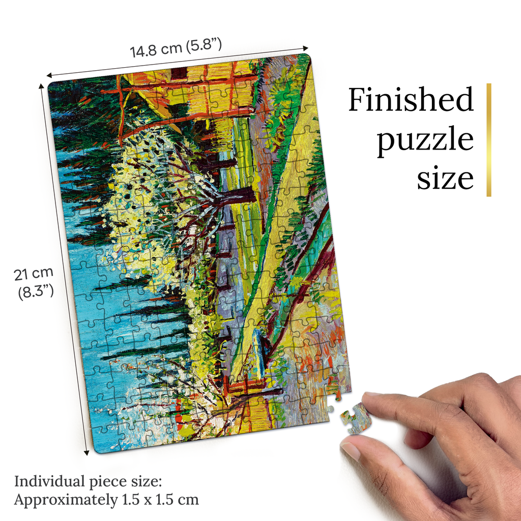 Orchard bordered by Cypresses Pocket Puzzle